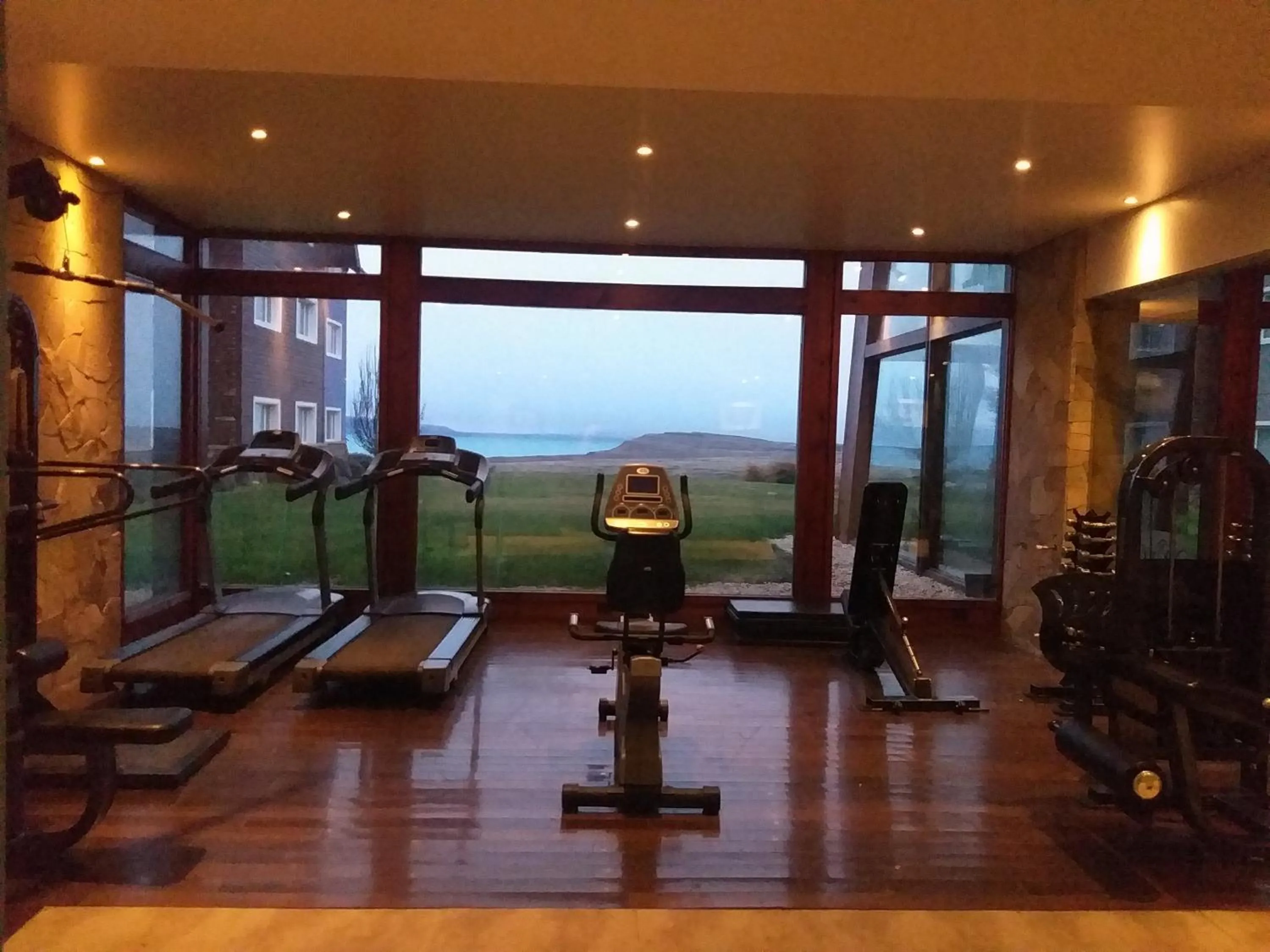 Fitness centre/facilities in Alto Calafate Hotel