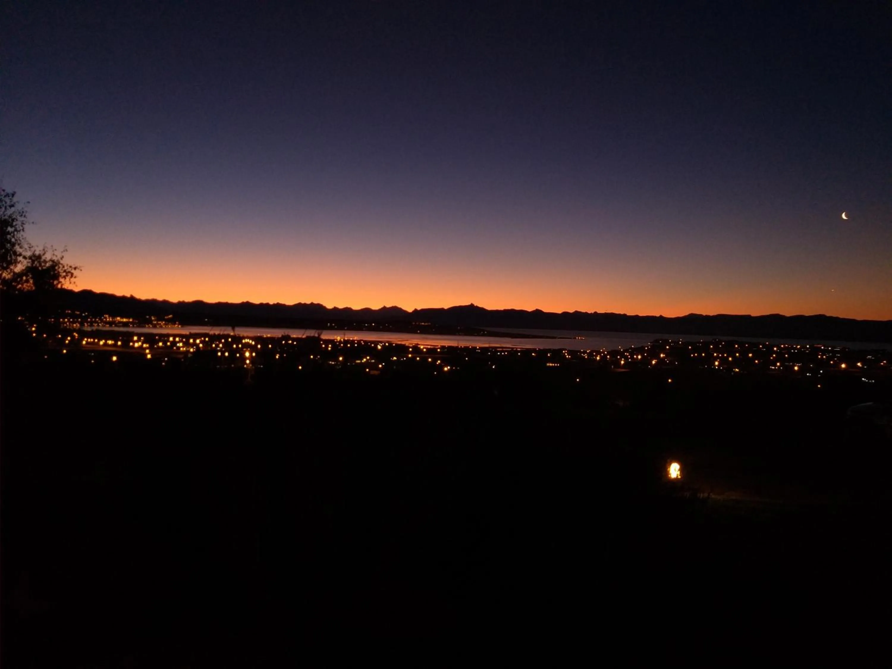 Sunset in Alto Calafate Hotel