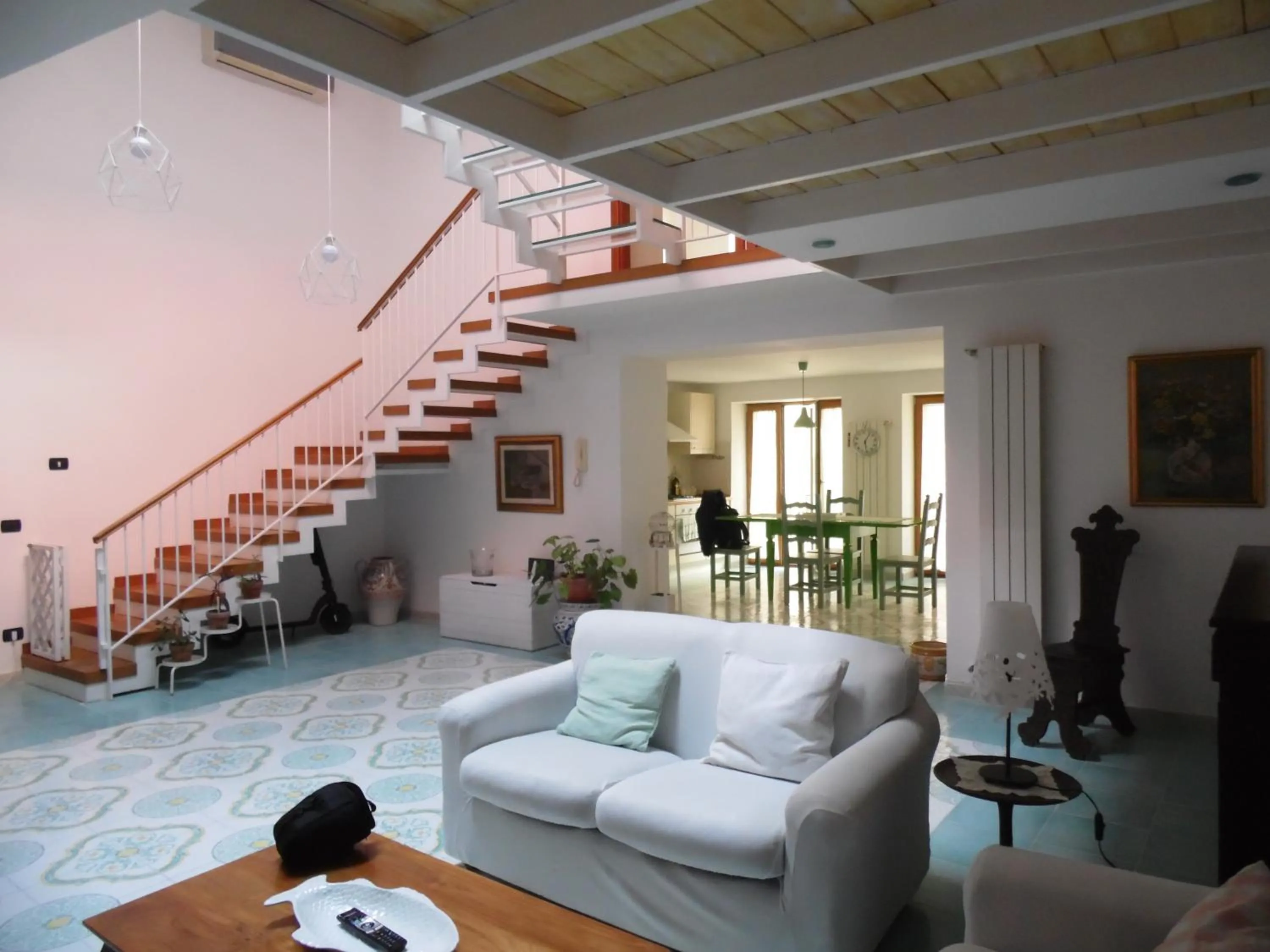 Living room in A Casa di Monica