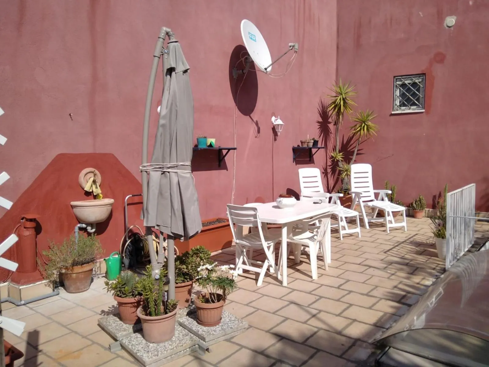 Balcony/Terrace in A Casa di Monica