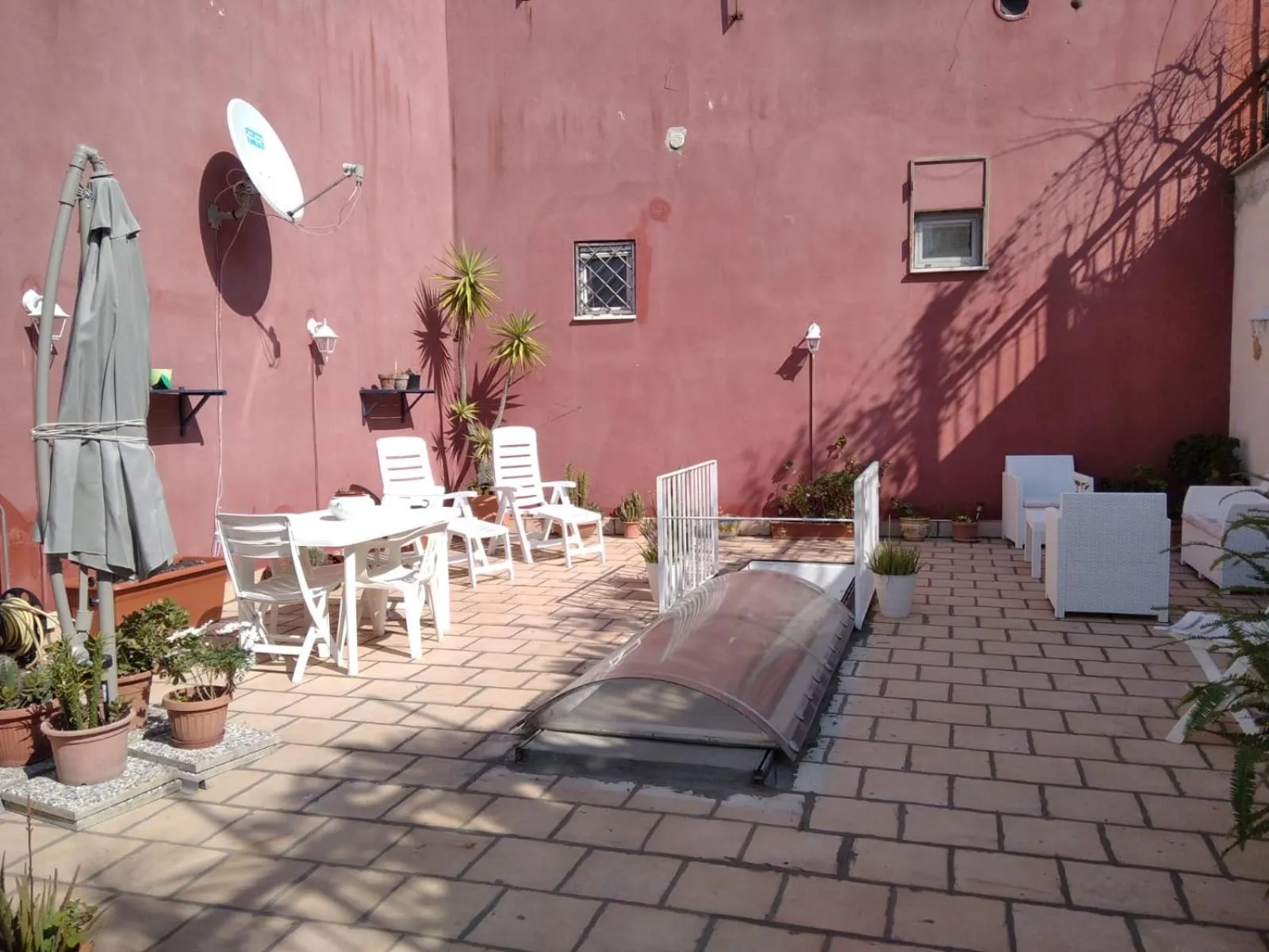 Balcony/Terrace in A Casa di Monica