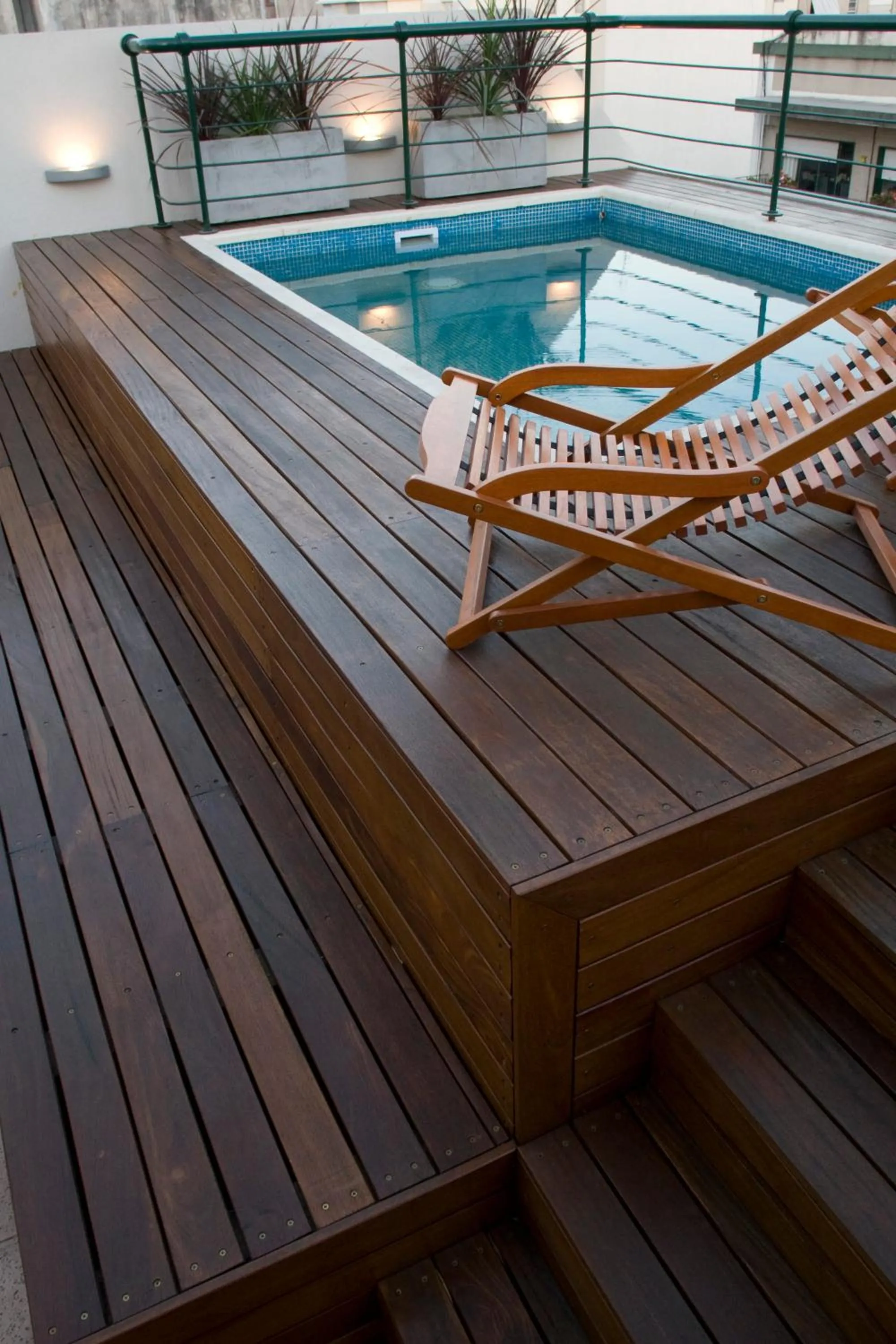 Swimming pool in Piccaluga Apartments