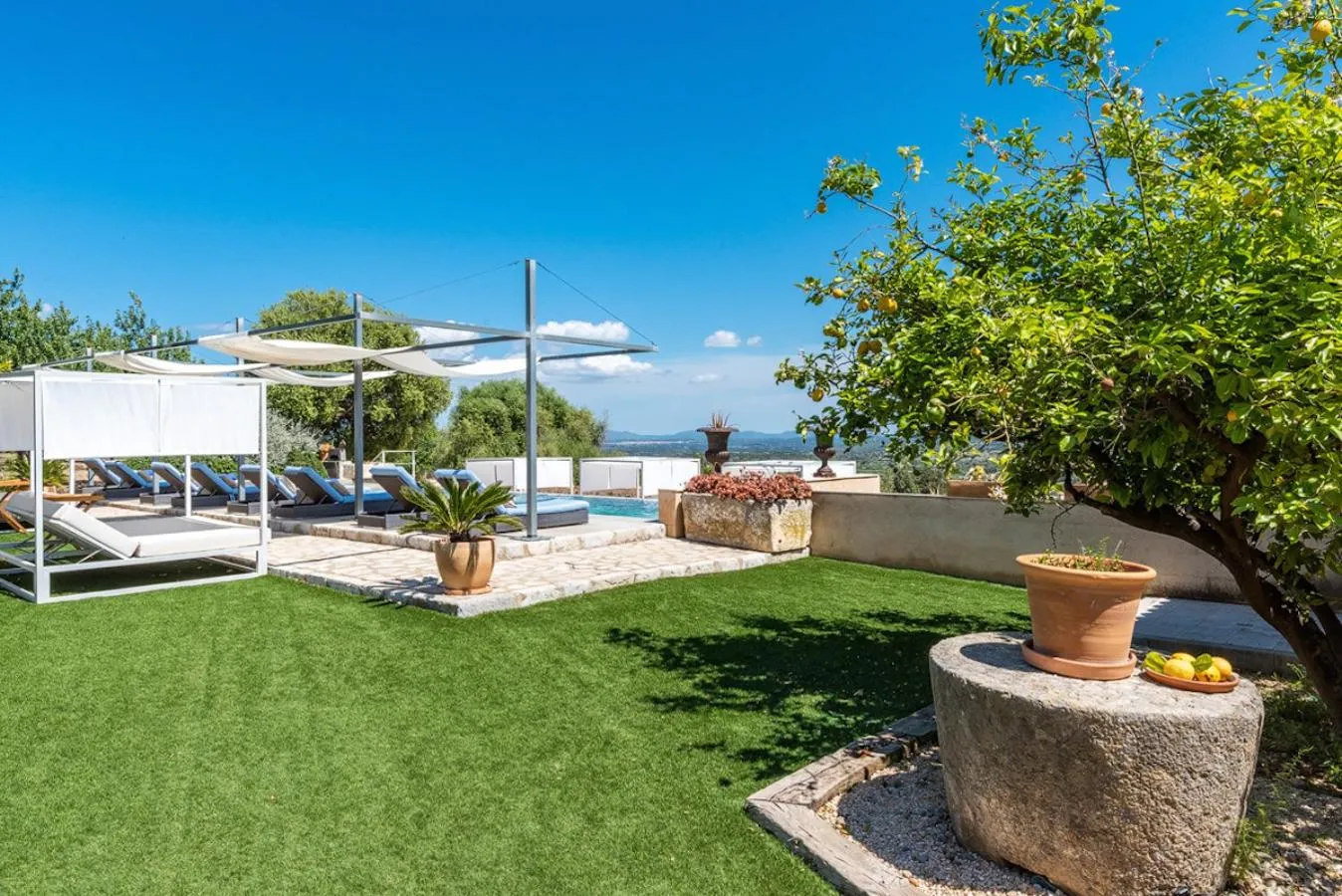 Garden in Finca Son Arnau