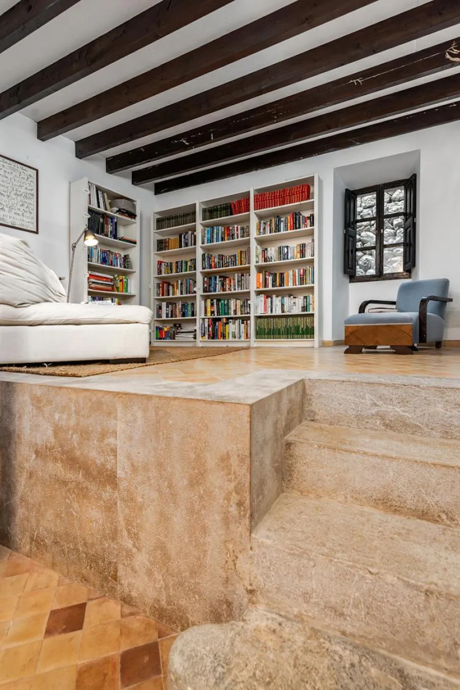 Library in Finca Son Arnau