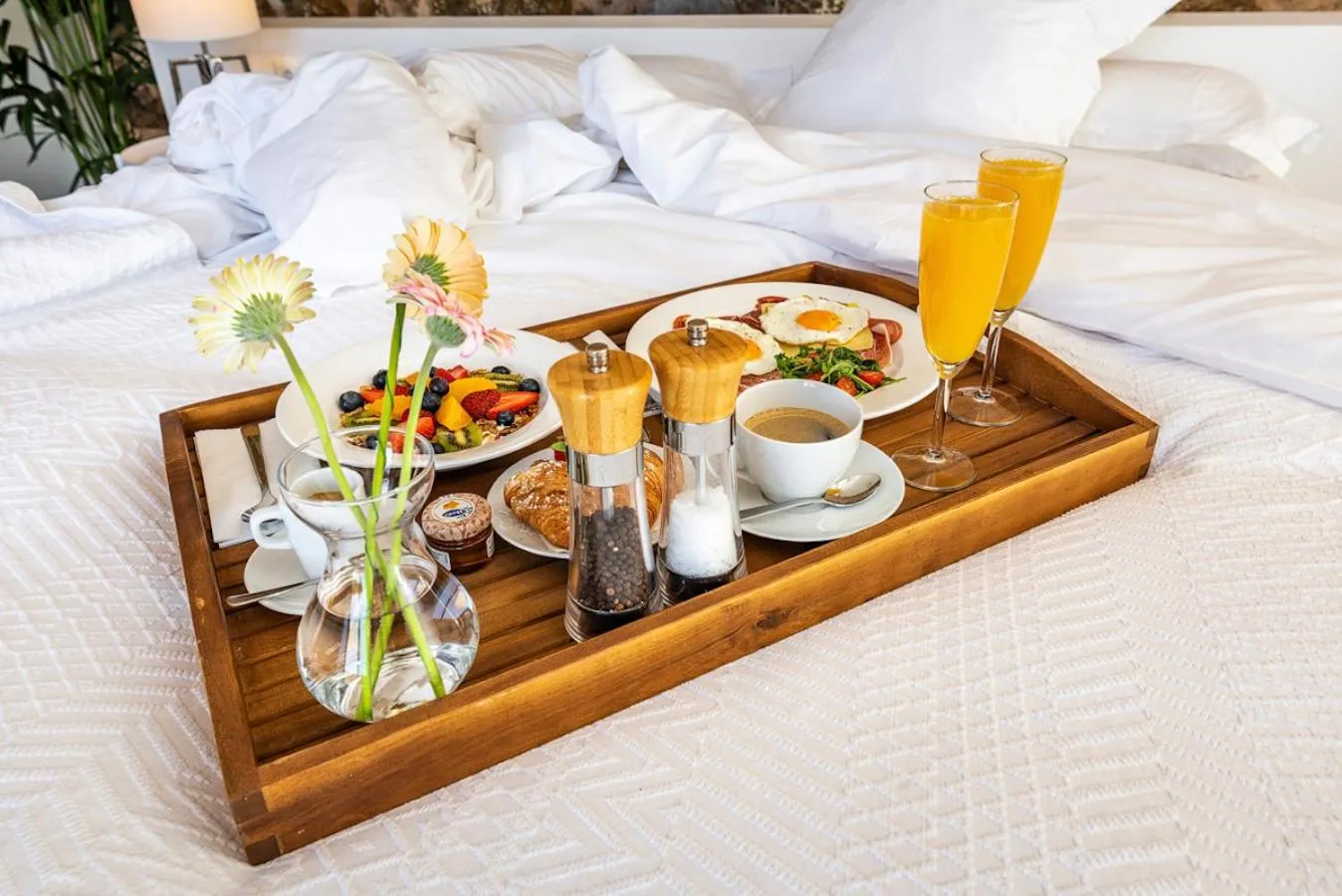 Breakfast, Bed in Finca Son Arnau