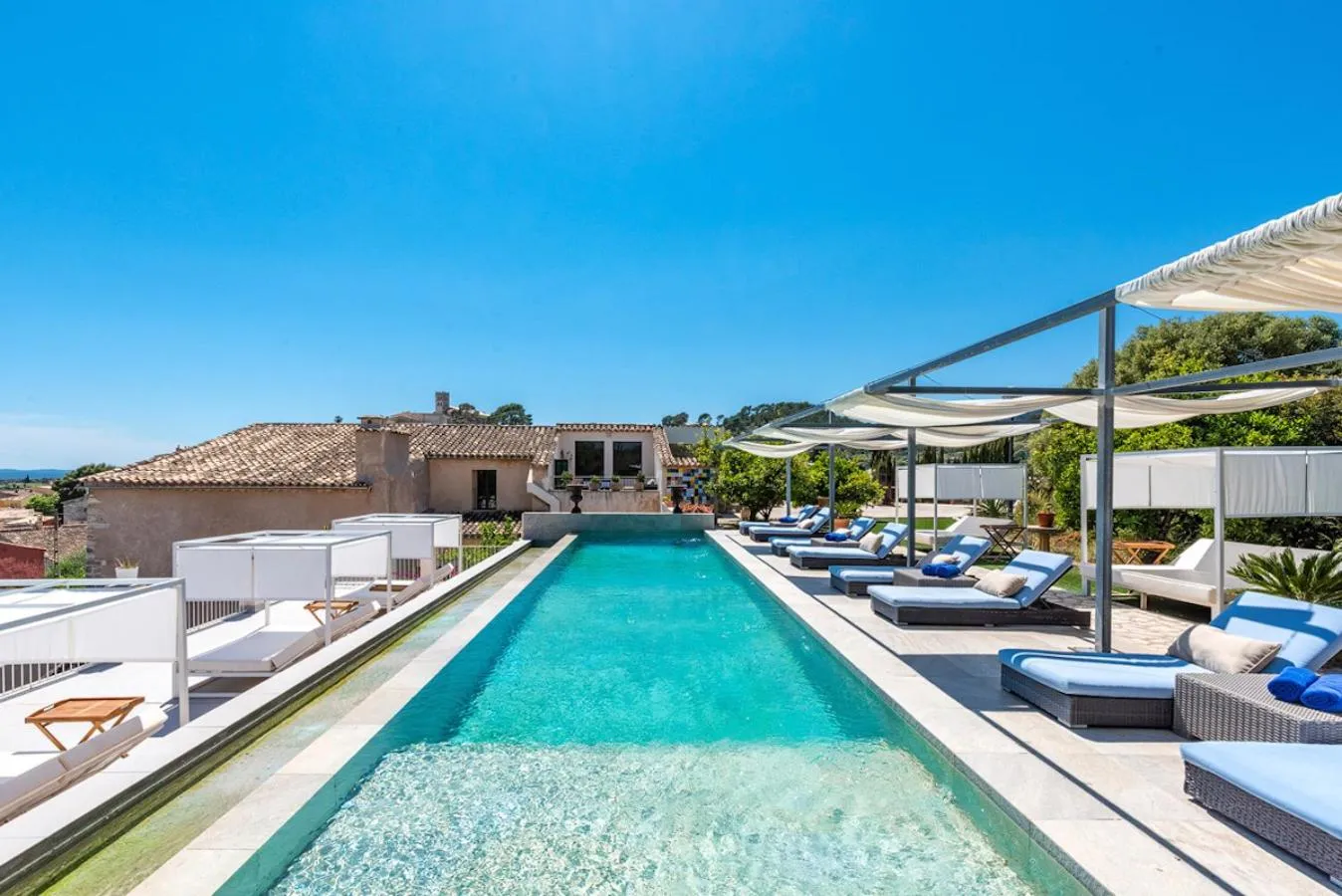 Swimming pool in Finca Son Arnau