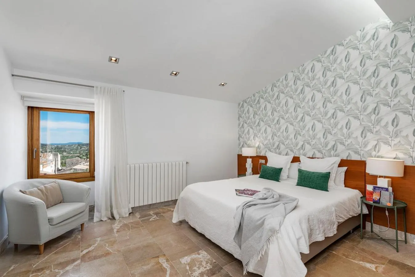 Bedroom, Bed in Finca Son Arnau