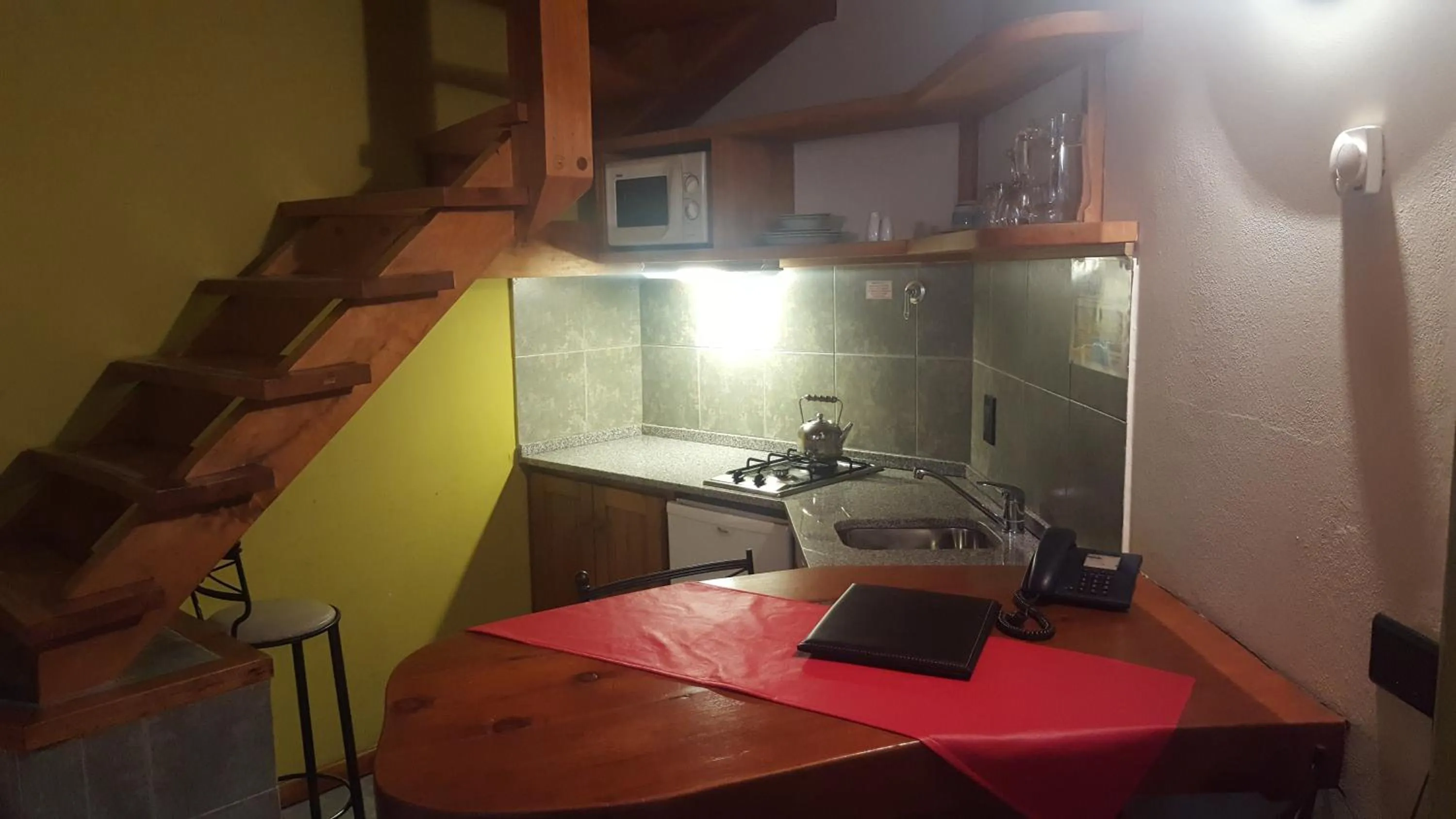 Kitchen or kitchenette in Casa Del Bosque Aparts