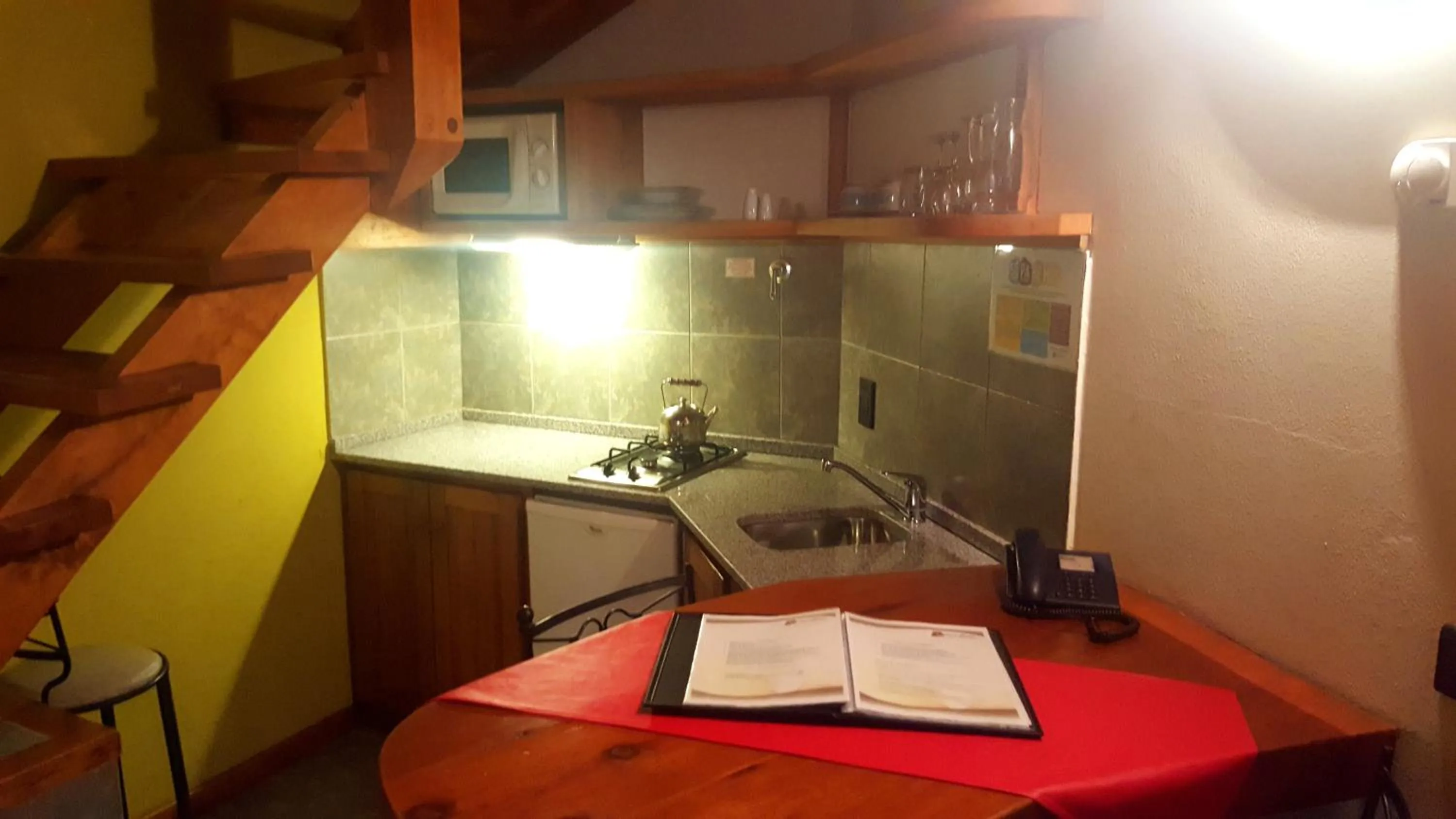 Kitchen or kitchenette in Casa Del Bosque Aparts