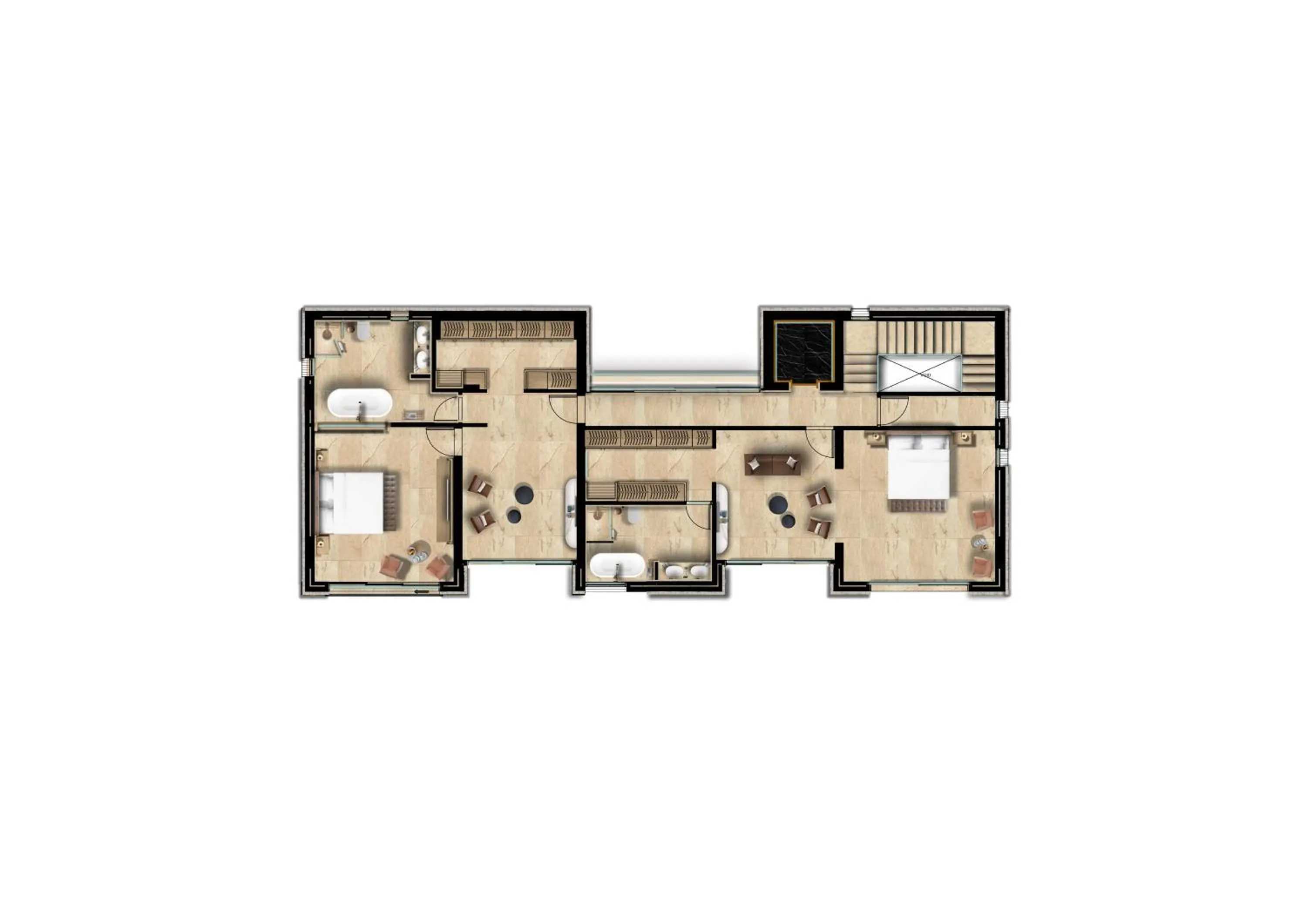 Floor plan in Cap St Georges Hotel & Resort