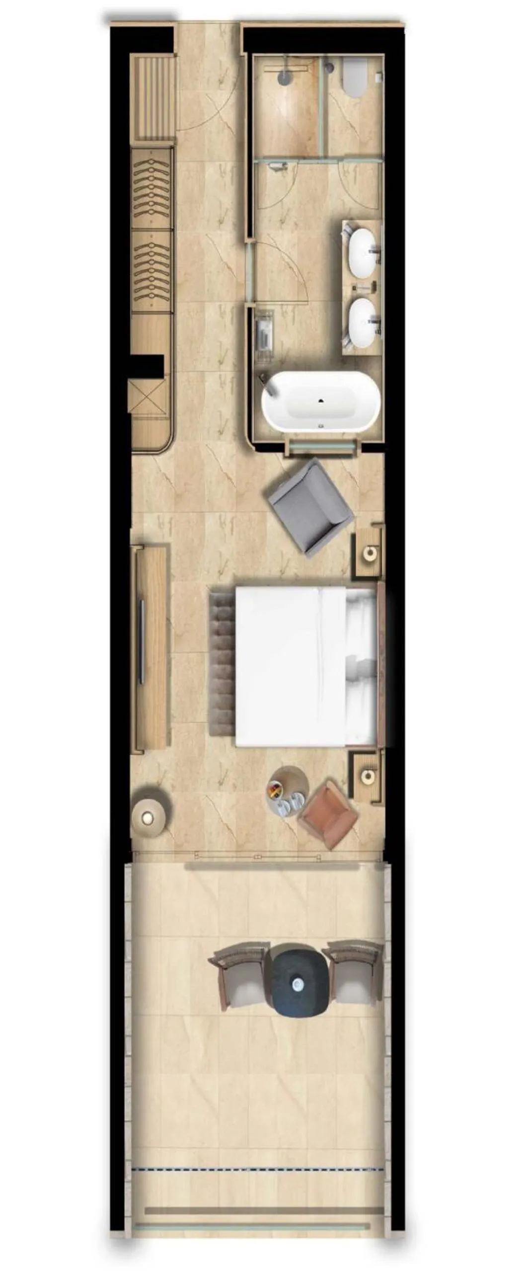 Floor plan in Cap St Georges Hotel & Resort