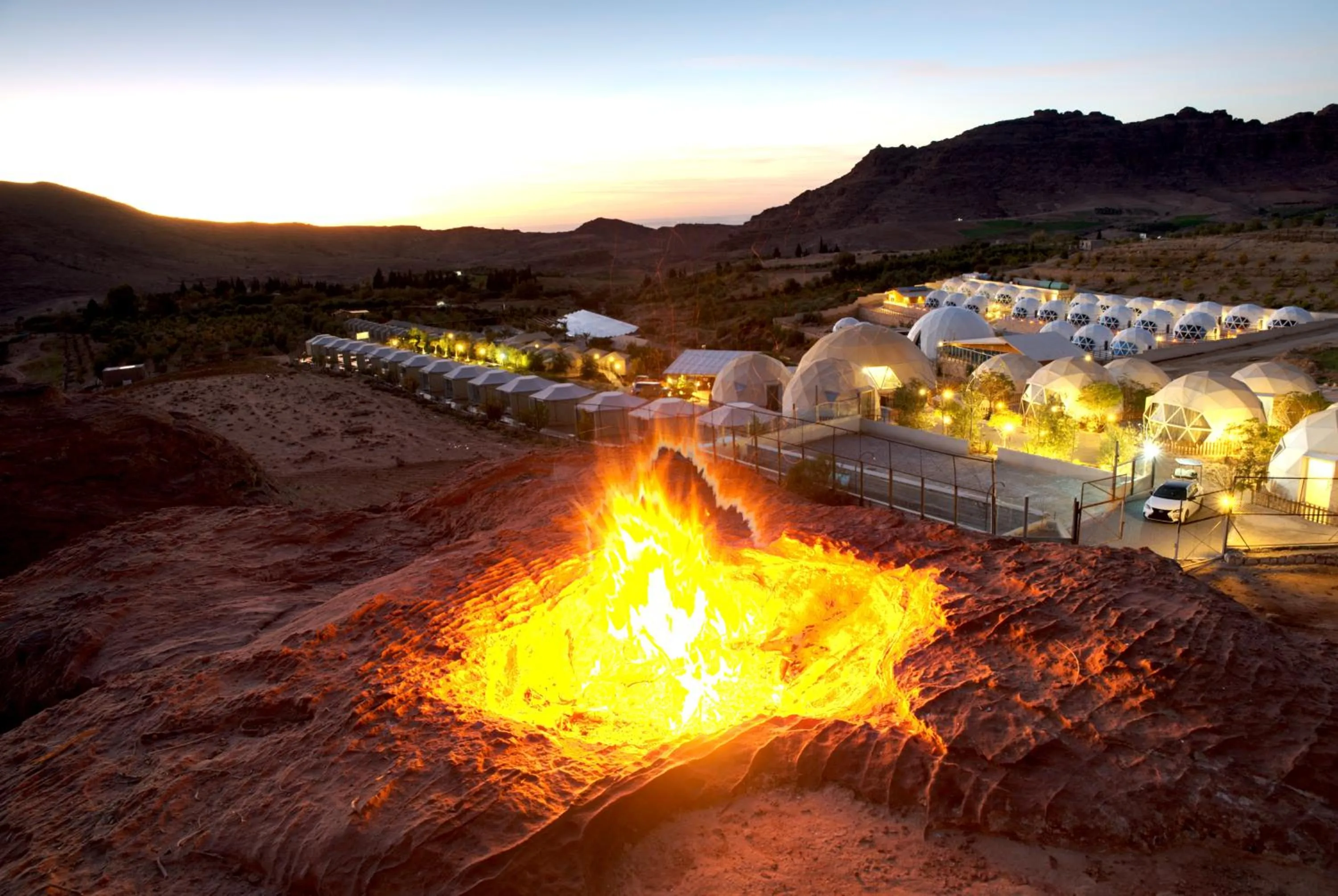 View (from property/room) in The Rock Camp Petra