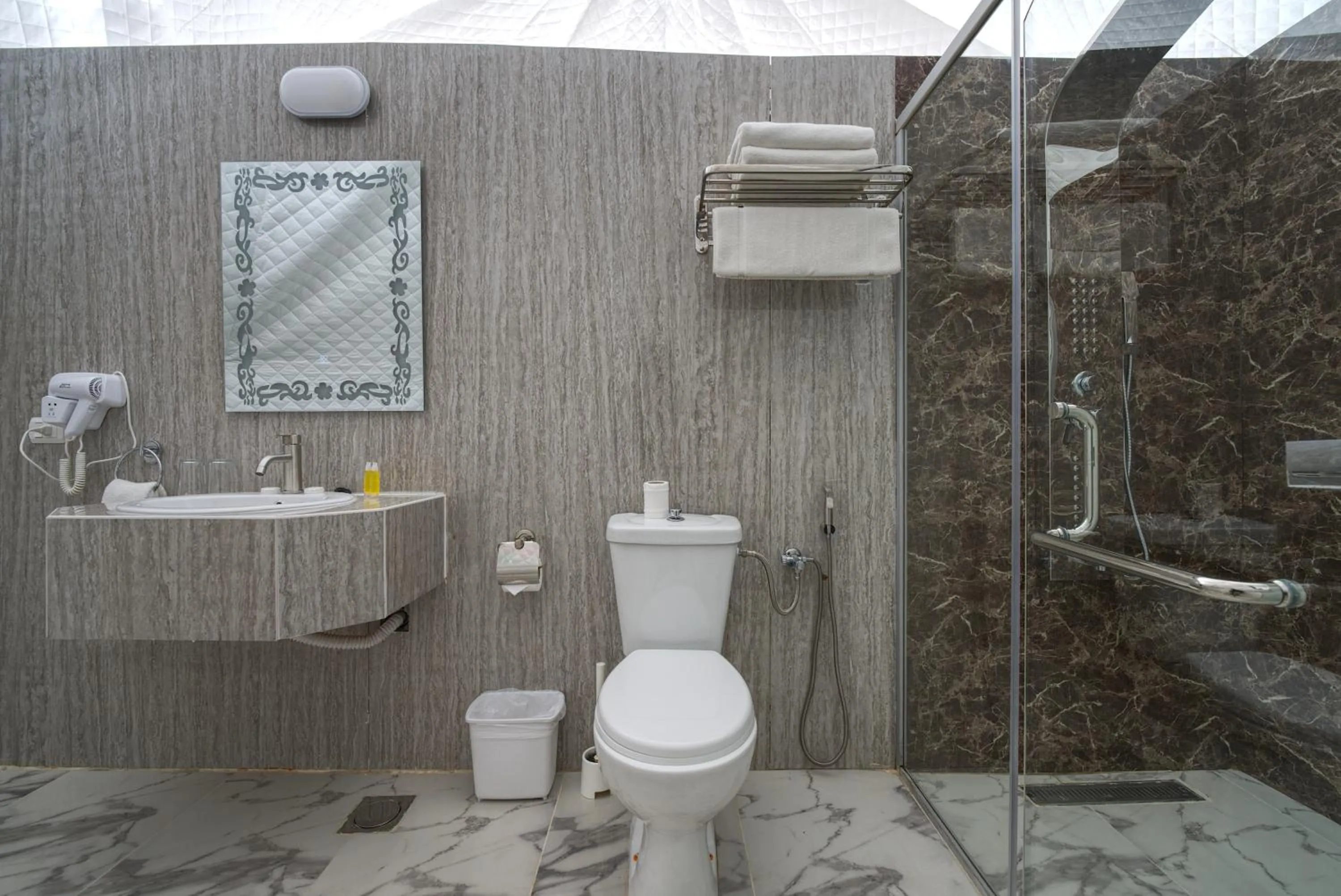 Bathroom in The Rock Camp Petra