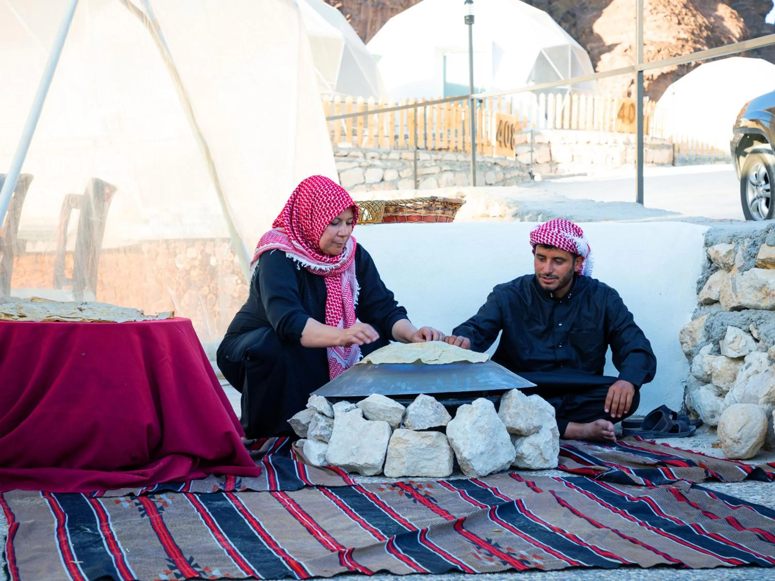 Restaurant/places to eat in The Rock Camp Petra