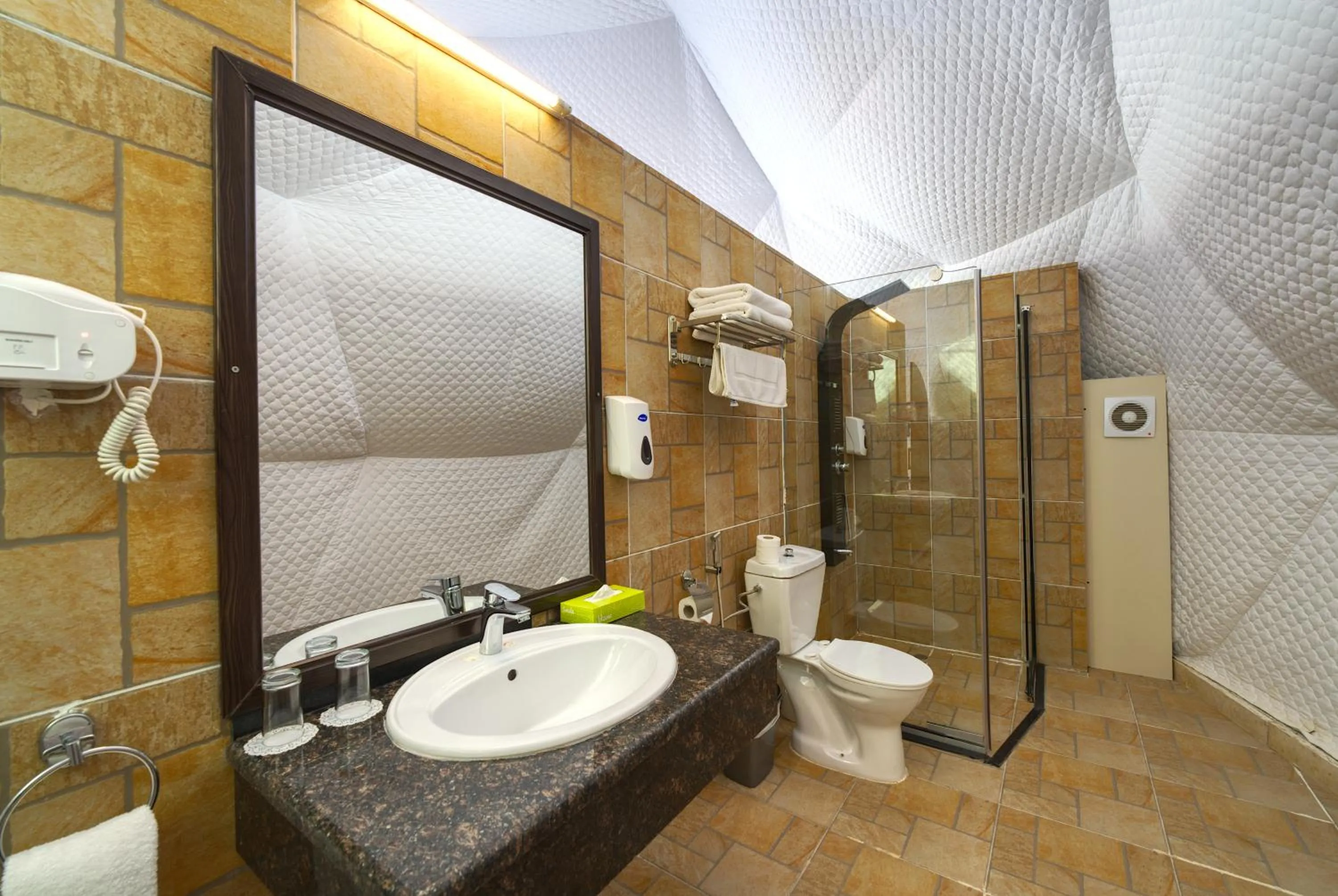 Bathroom in The Rock Camp Petra