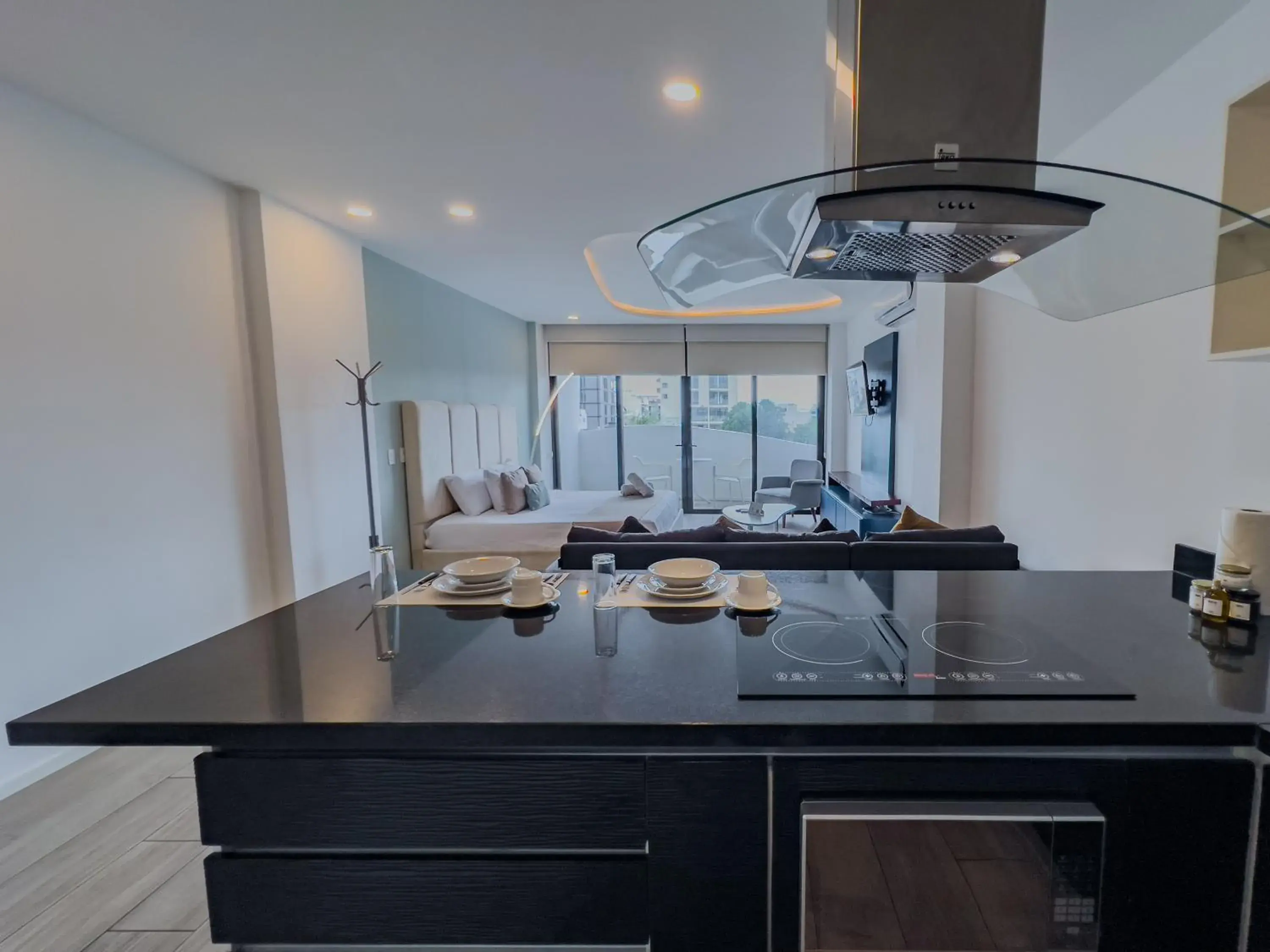 Kitchen or kitchenette in Mare Playa del Carmen Kitchen or kitchenette in Mare Playa del Carmen