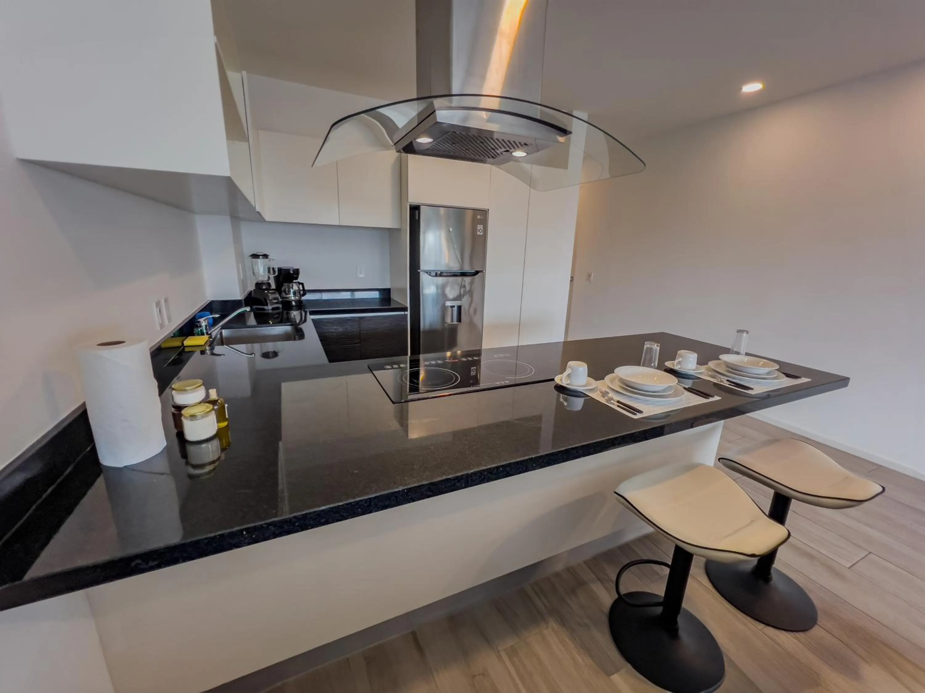 Kitchen or kitchenette in Mare Playa del Carmen