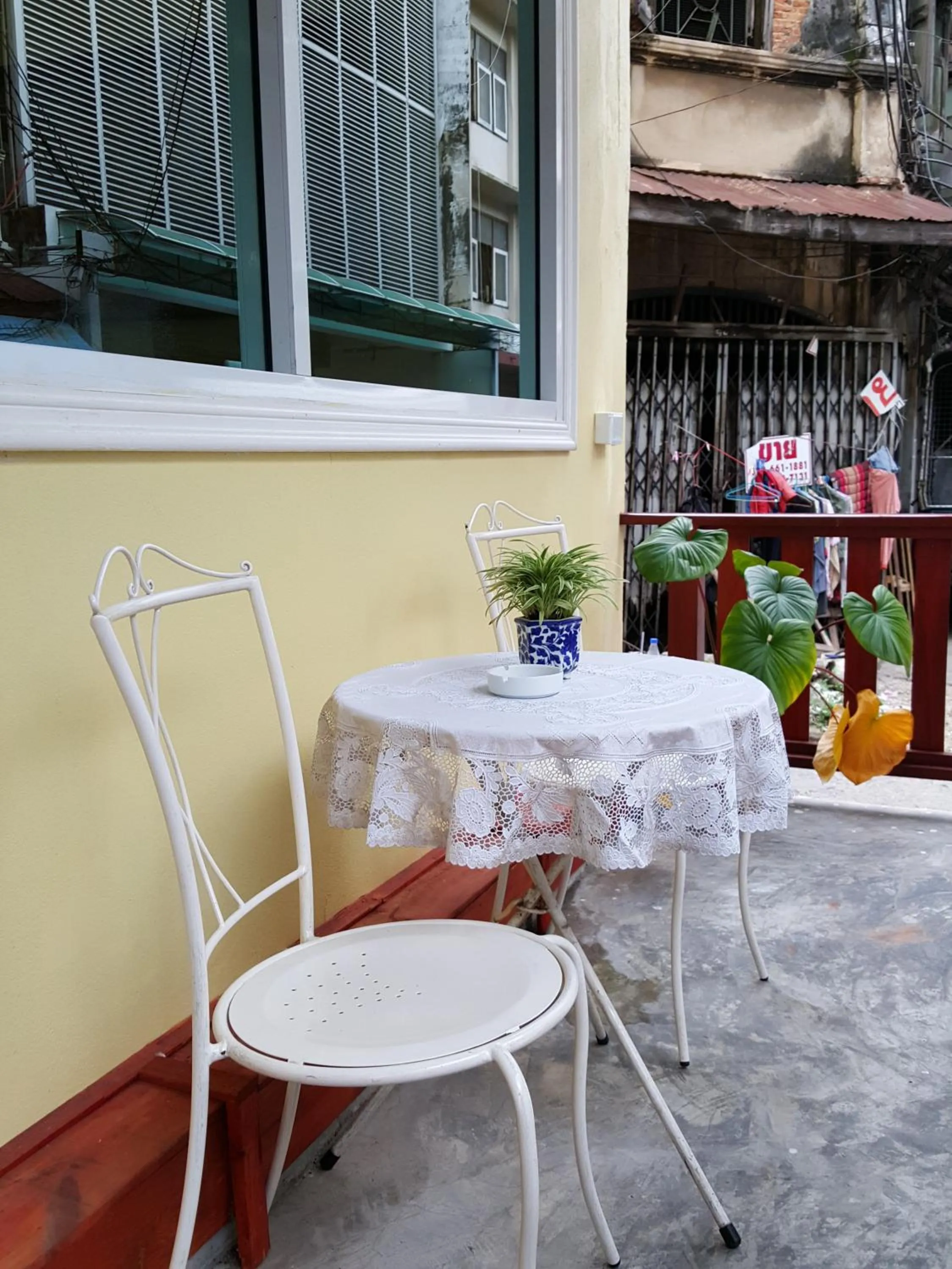 Balcony/Terrace in Bangkok Check Inn @Chareon Krung