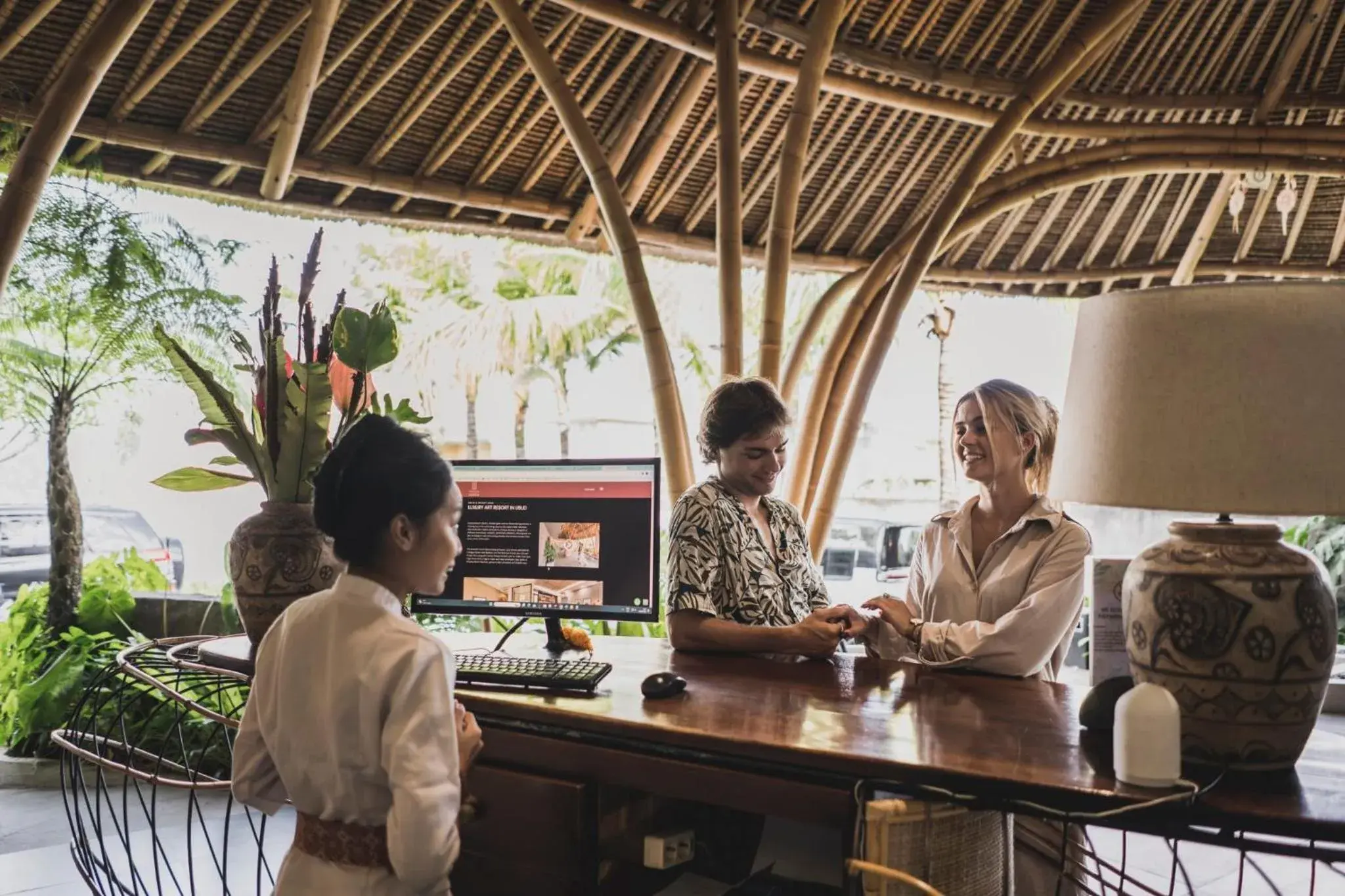Lobby or reception in Amarea Resort & Spa Ubud by Ini Vie Hospitality Lobby or reception in Amarea Resort & Spa Ubud by Ini Vie Hospitality