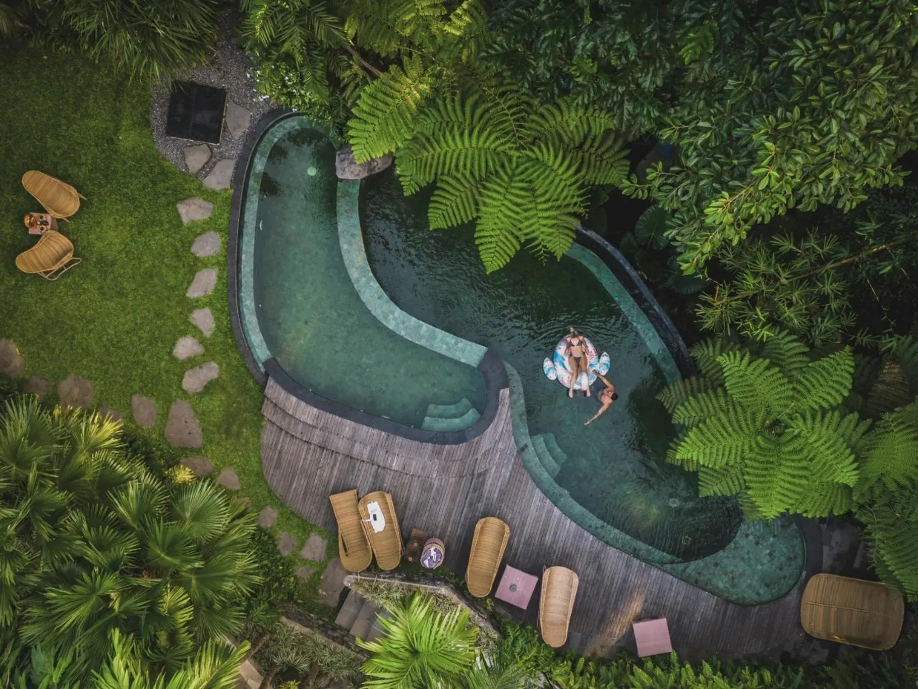 Swimming pool in Amarea Resort & Spa Ubud by Ini Vie Hospitality Swimming pool in Amarea Resort & Spa Ubud by Ini Vie Hospitality