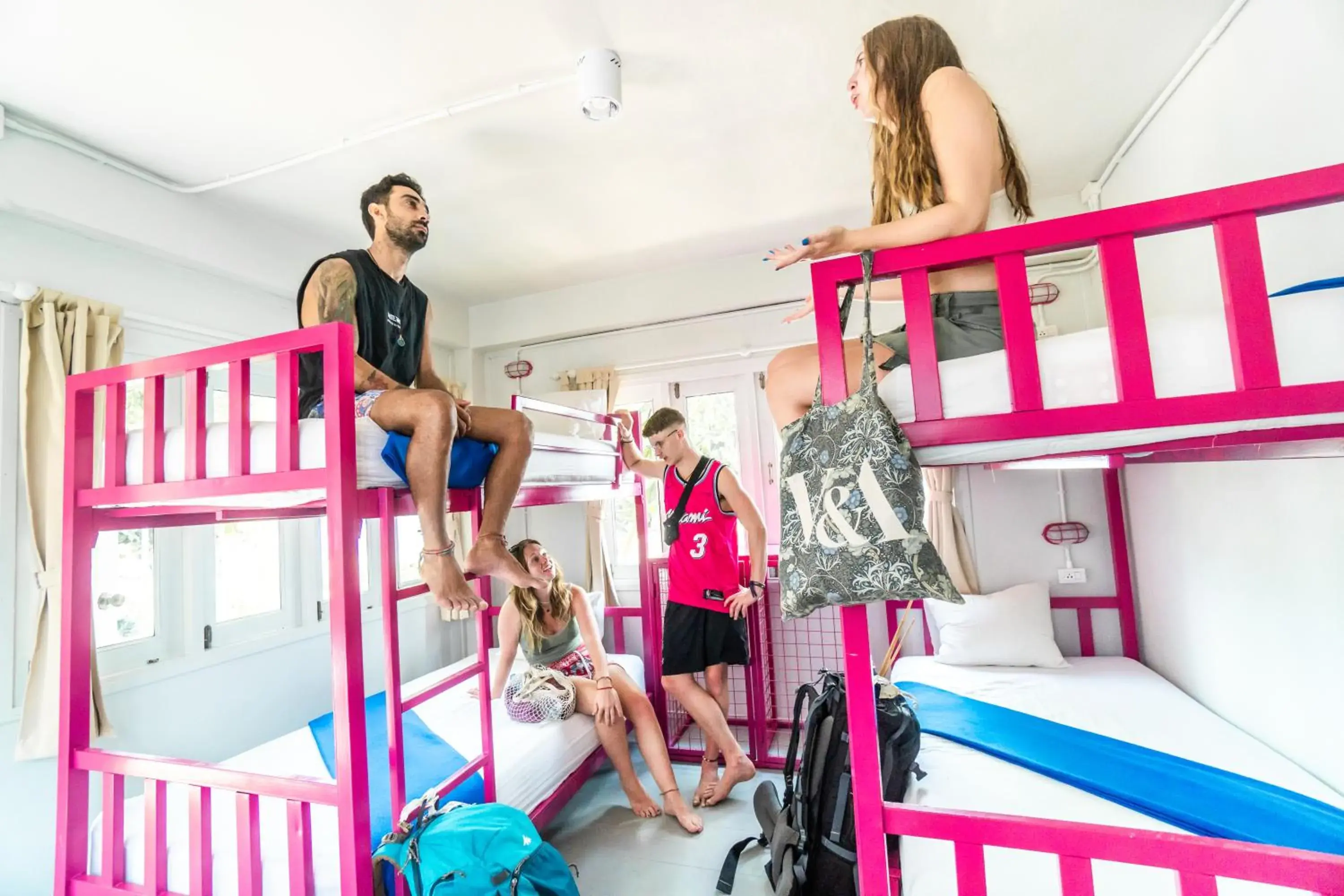 Bed in Slumber Party Koh Tao Bed in Slumber Party Koh Tao