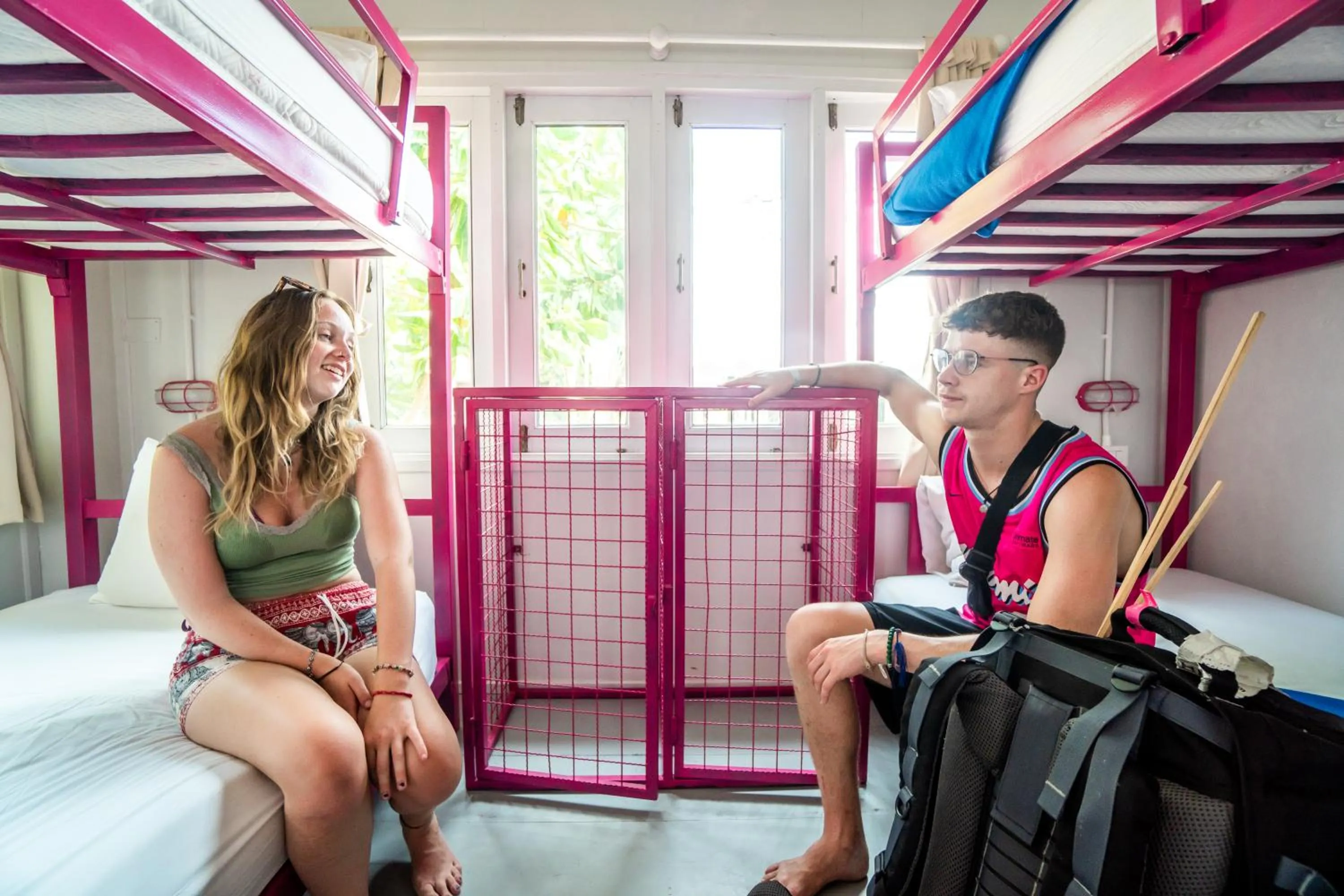 Bed in Slumber Party Koh Tao