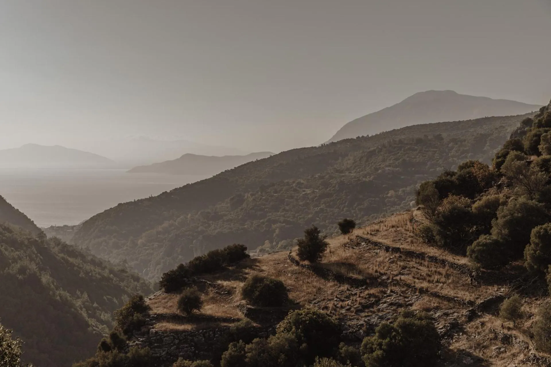 Mountain view in Casa Cook Samos - Adults only