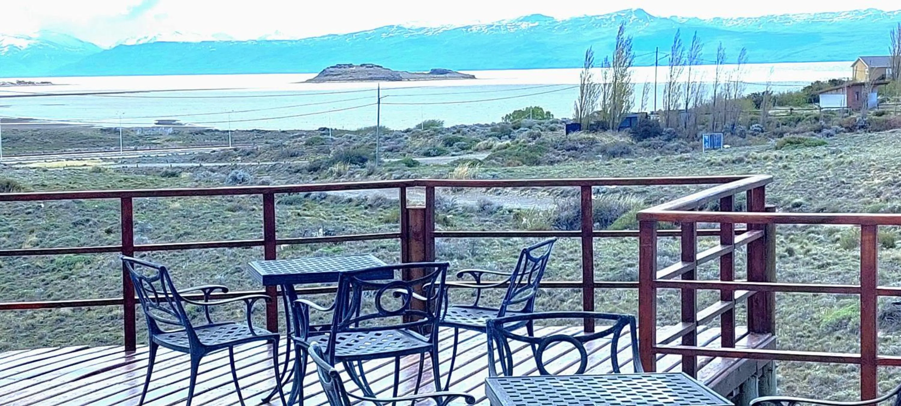 Balcony/Terrace in Meulen Hosteria y Apart