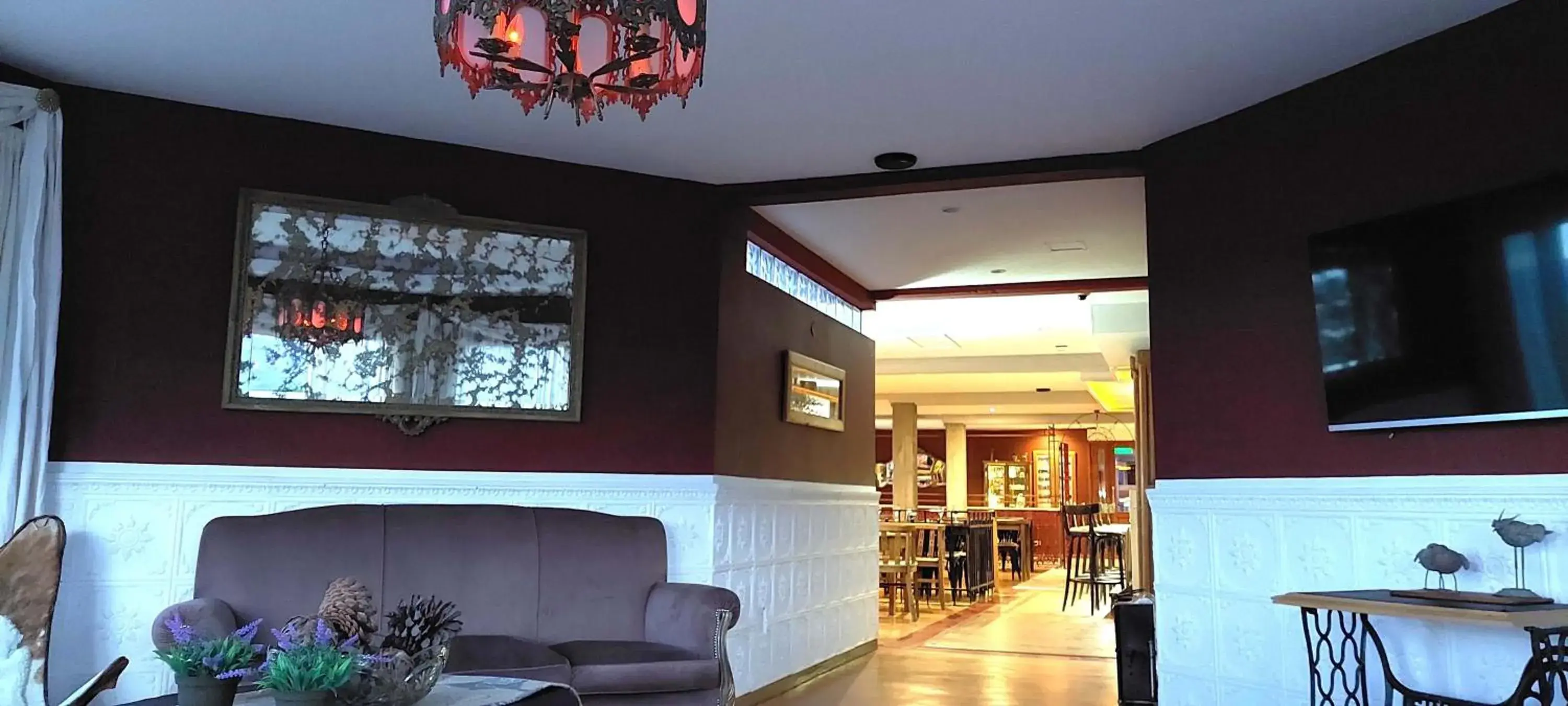 Living room in Meulen Hosteria y Apart Living room in Meulen Hosteria y Apart