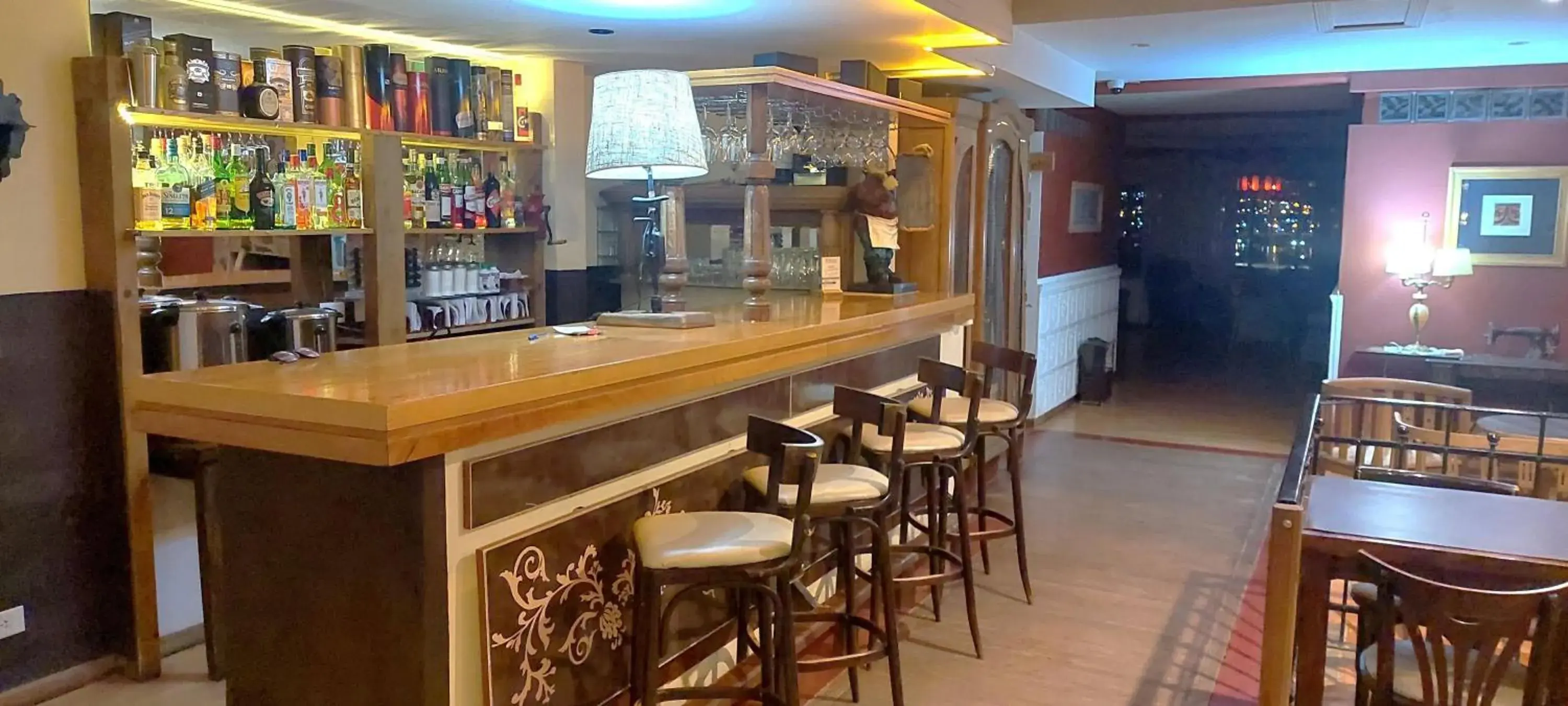 Lounge or bar in Meulen Hosteria y Apart Lounge or bar in Meulen Hosteria y Apart