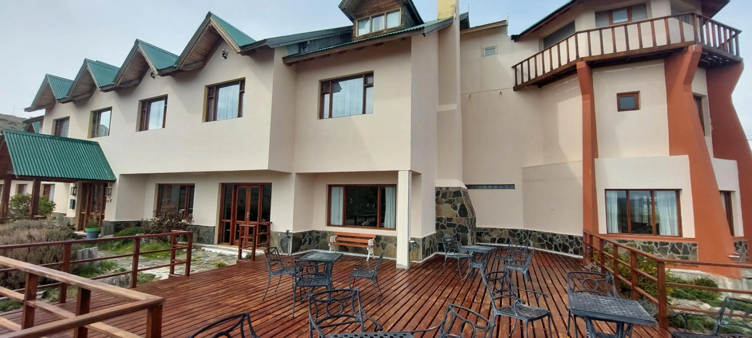 Balcony/Terrace in Meulen Hosteria y Apart