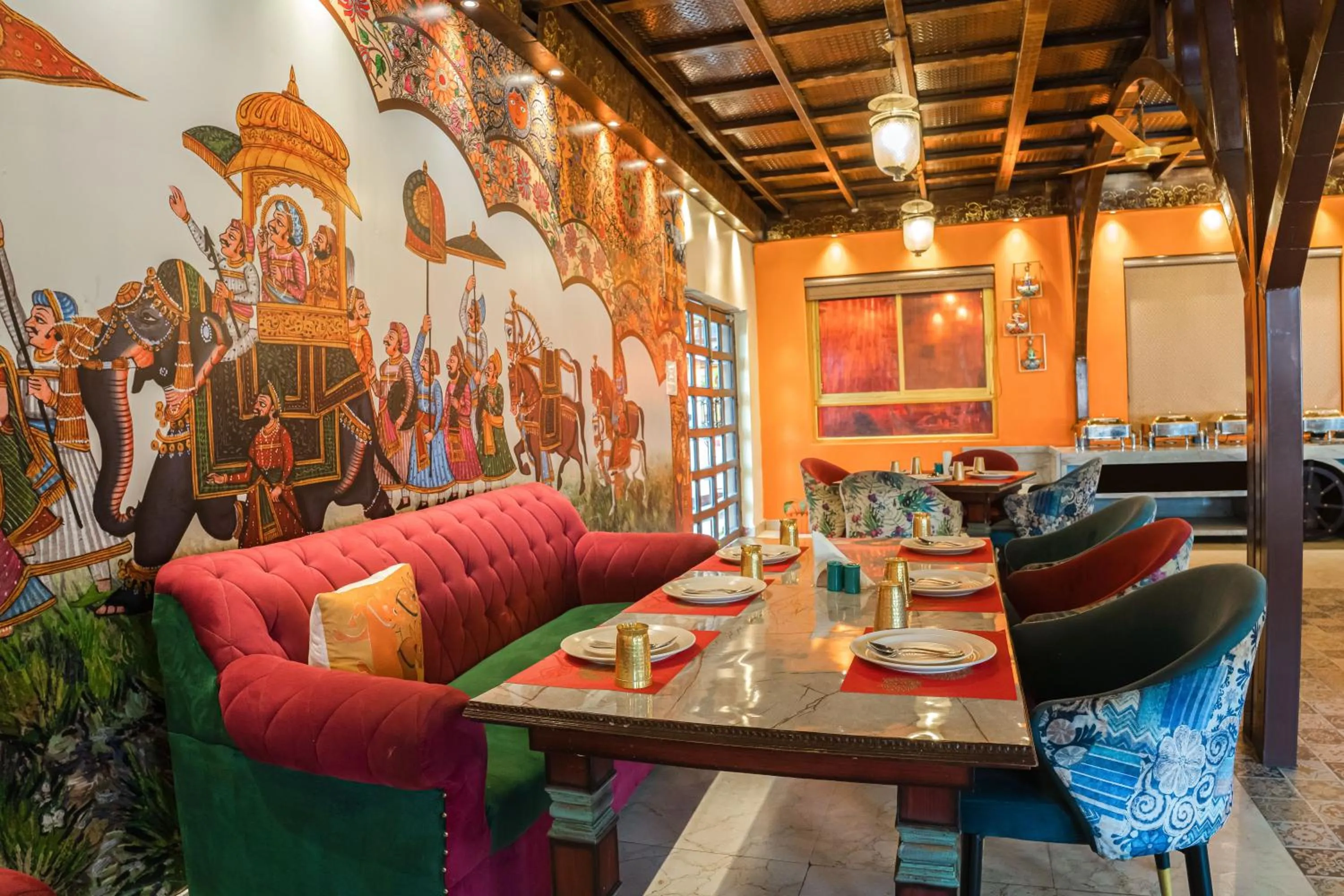 Restaurant/places to eat in The Neeraj Ganga Heritage Palace