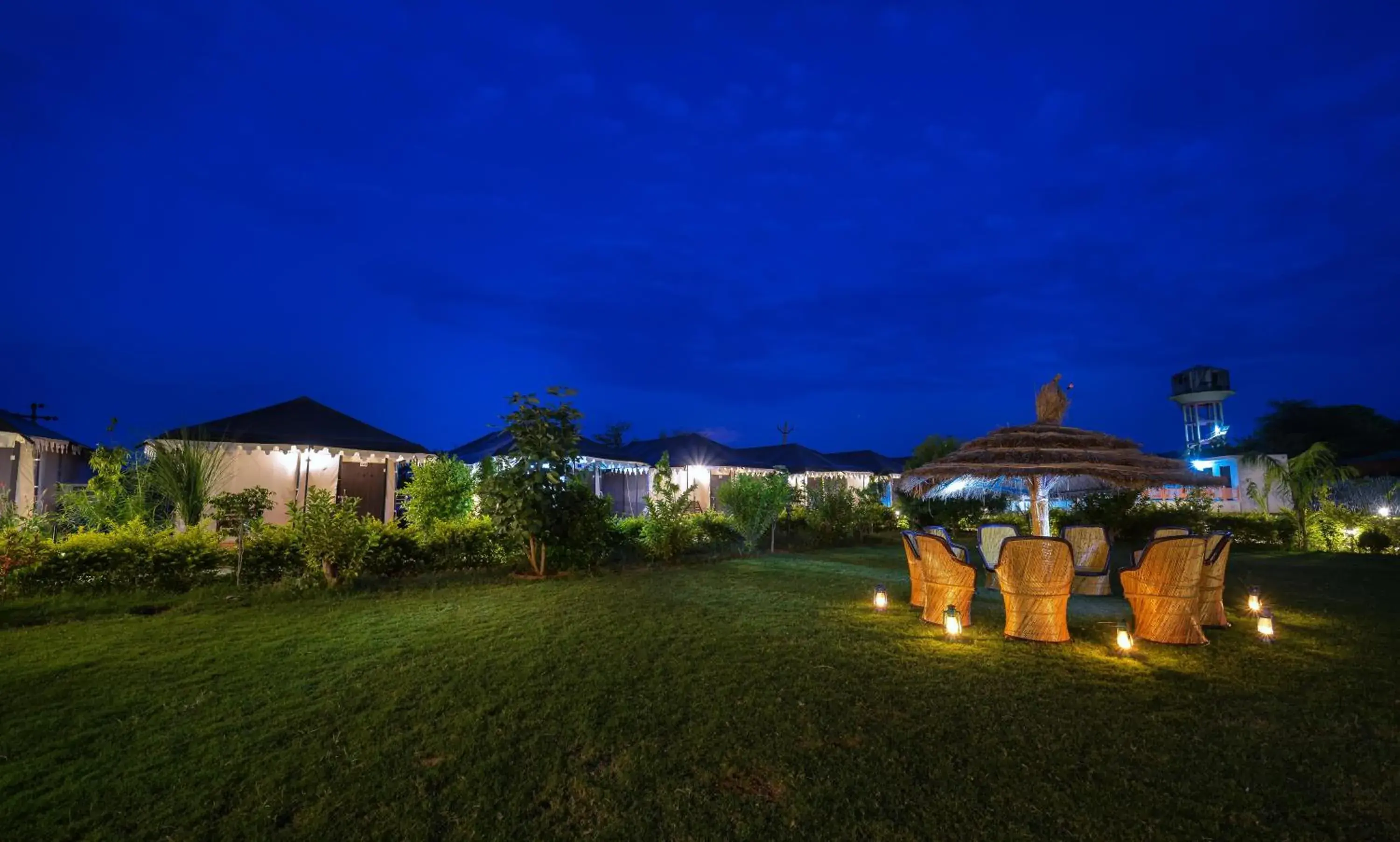 Property building in Ranthambore Nature Camp Resort Property building in Ranthambore Nature Camp Resort