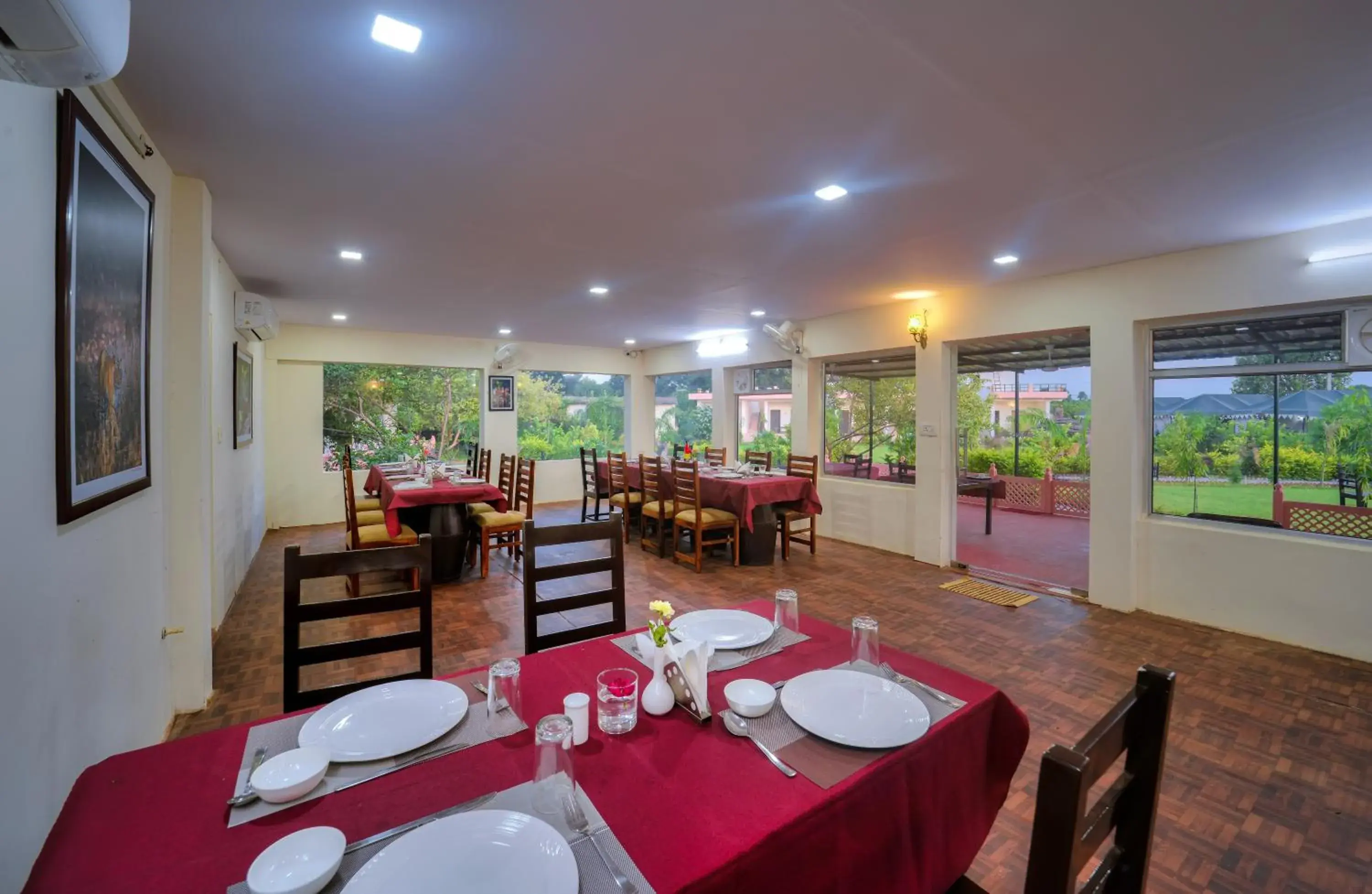 Restaurant/places to eat in Ranthambore Nature Camp Resort Restaurant/places to eat in Ranthambore Nature Camp Resort
