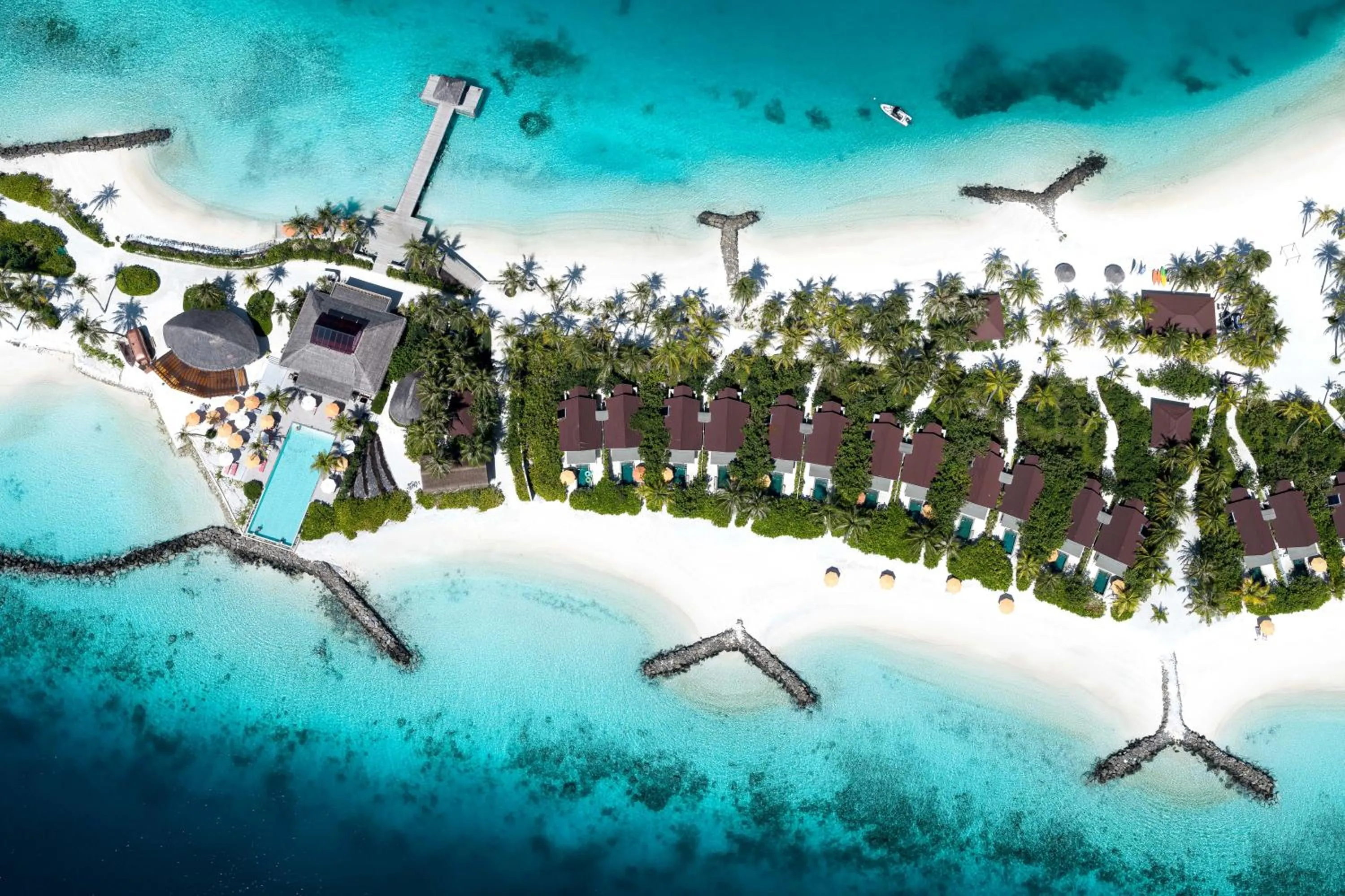 Bird's eye view in OBLU SELECT Lobigili - Premium All-Inclusive with Free Transfers