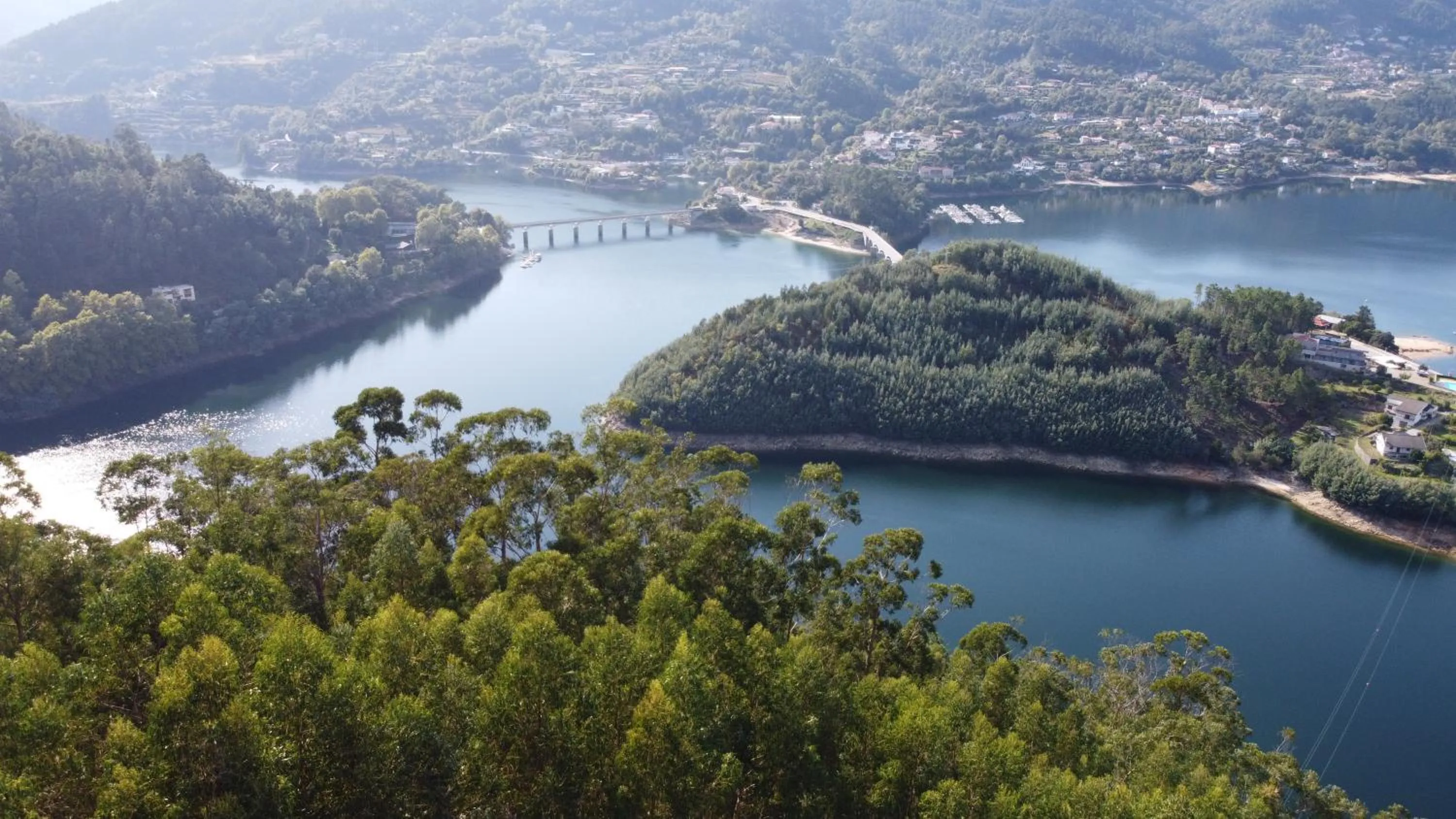 Natural landscape in Casas das Guimbras