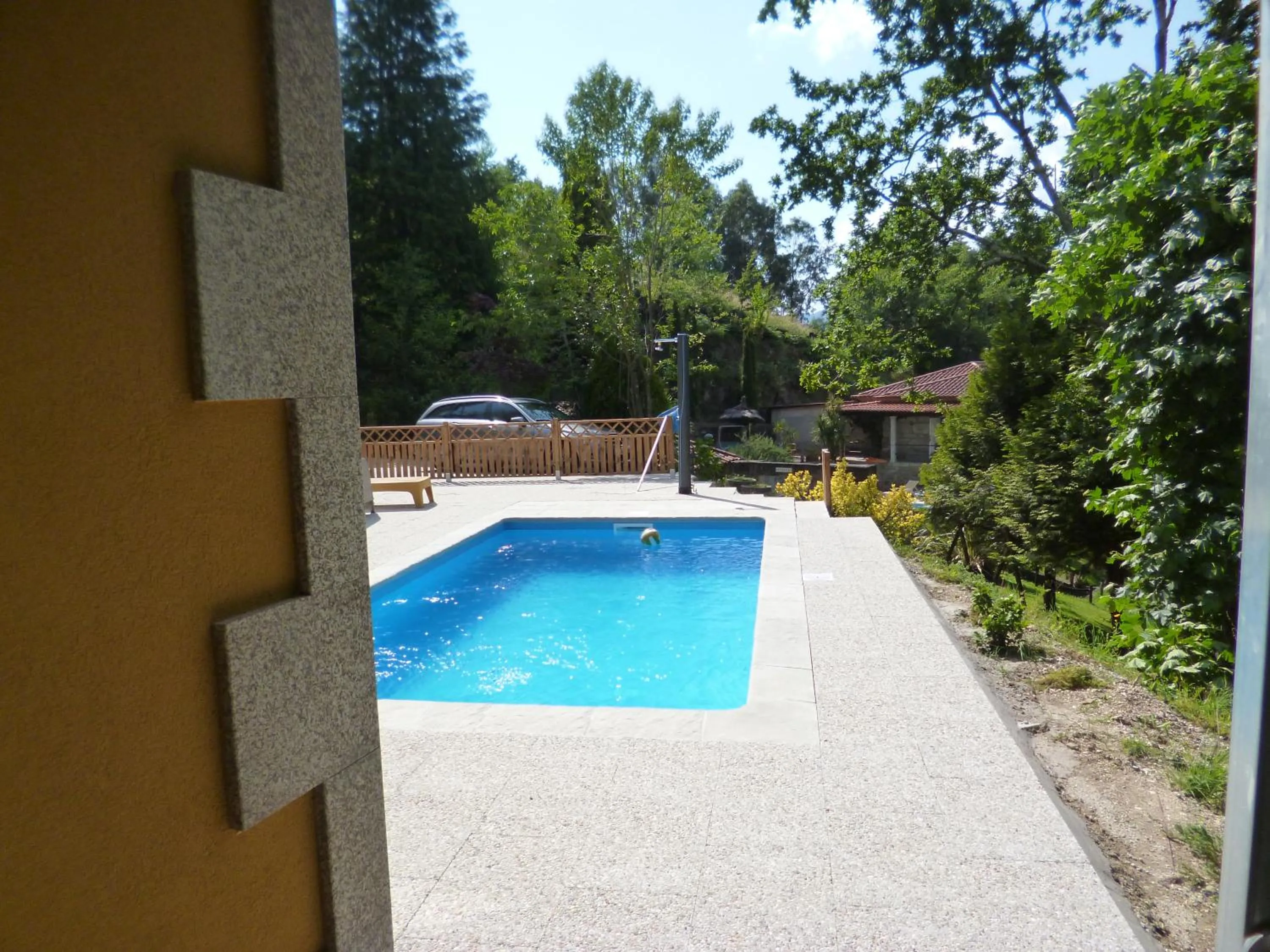 Pool view in Casas das Guimbras