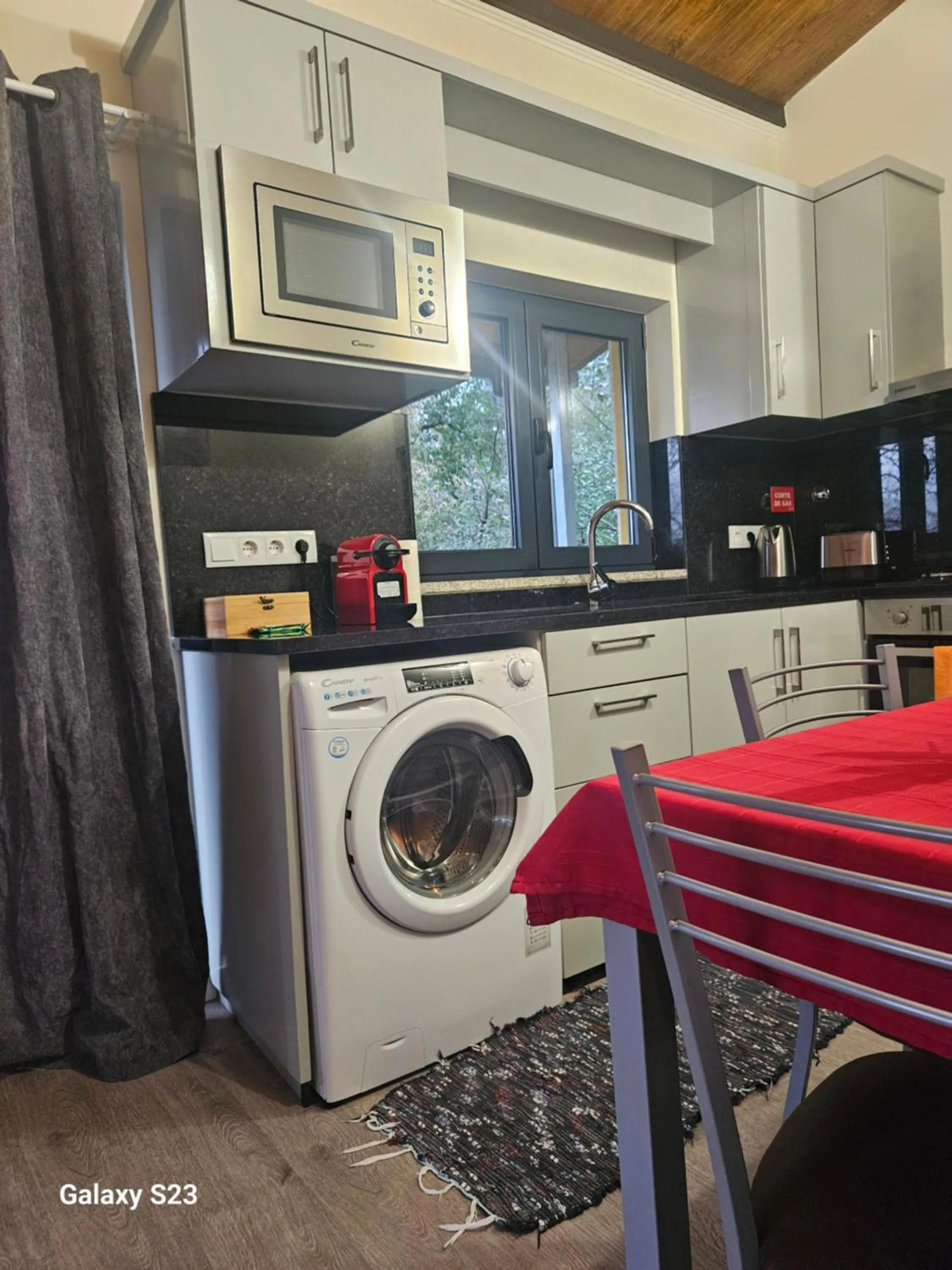 Kitchen or kitchenette in Casas das Guimbras