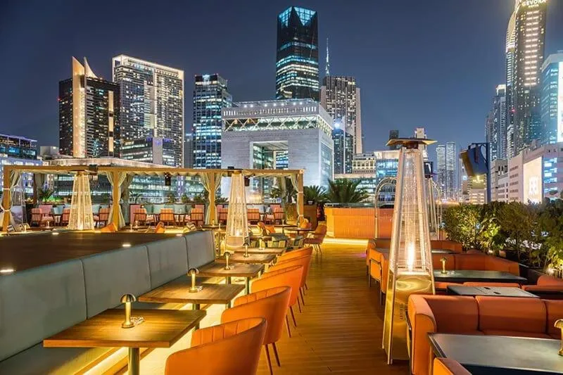 Silkhaus large modern studio with Burj Khalifa view