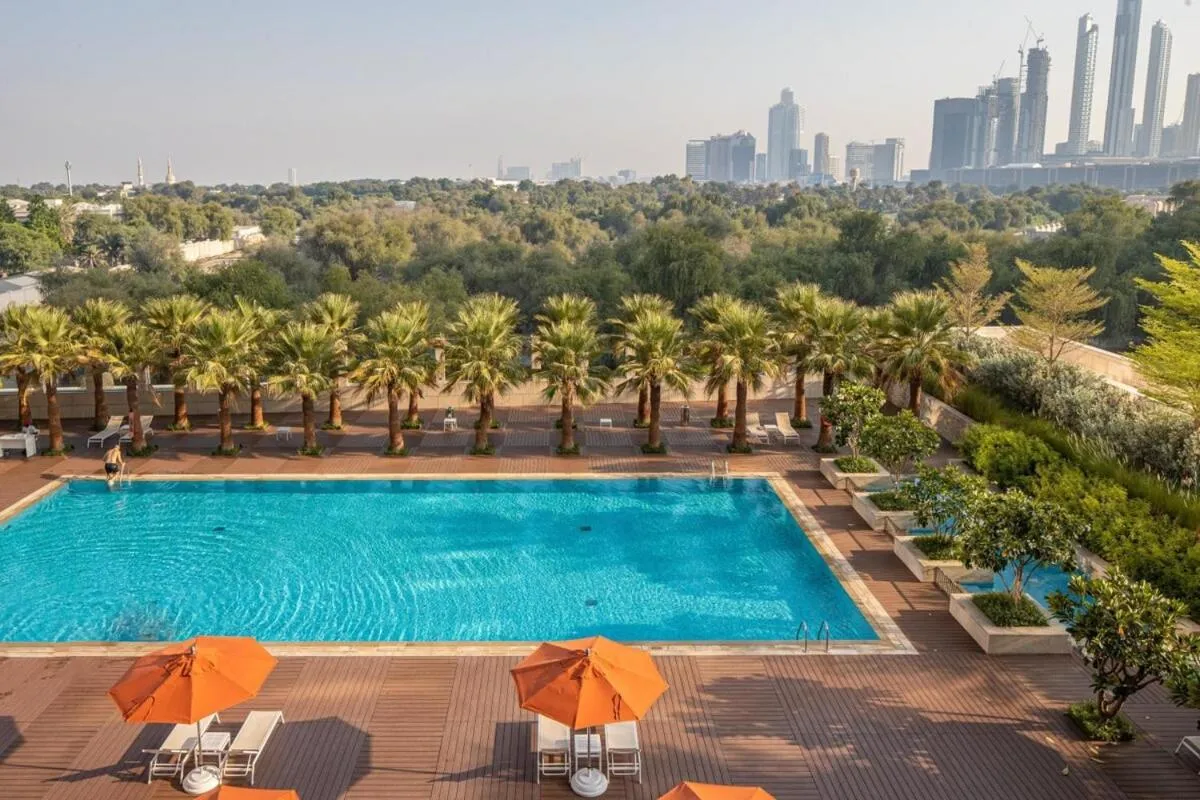 Silkhaus large modern studio with Burj Khalifa view