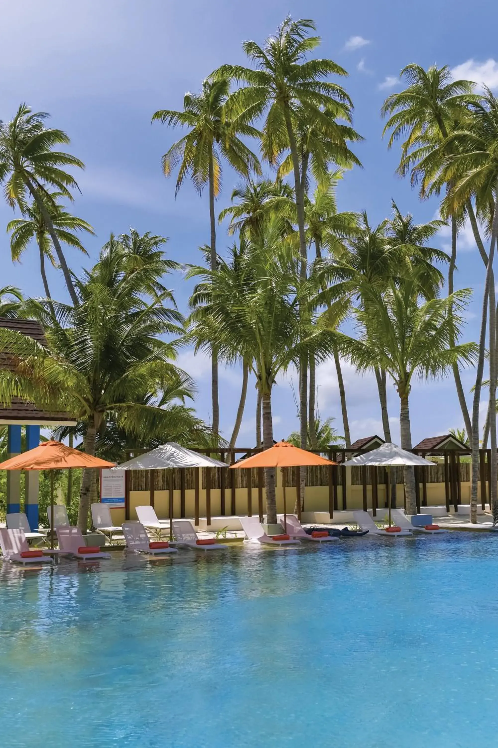 Swimming pool in OBLU XPERIENCE Ailafushi - All Inclusive with Free Transfers Swimming pool in OBLU XPERIENCE Ailafushi - All Inclusive with Free Transfers