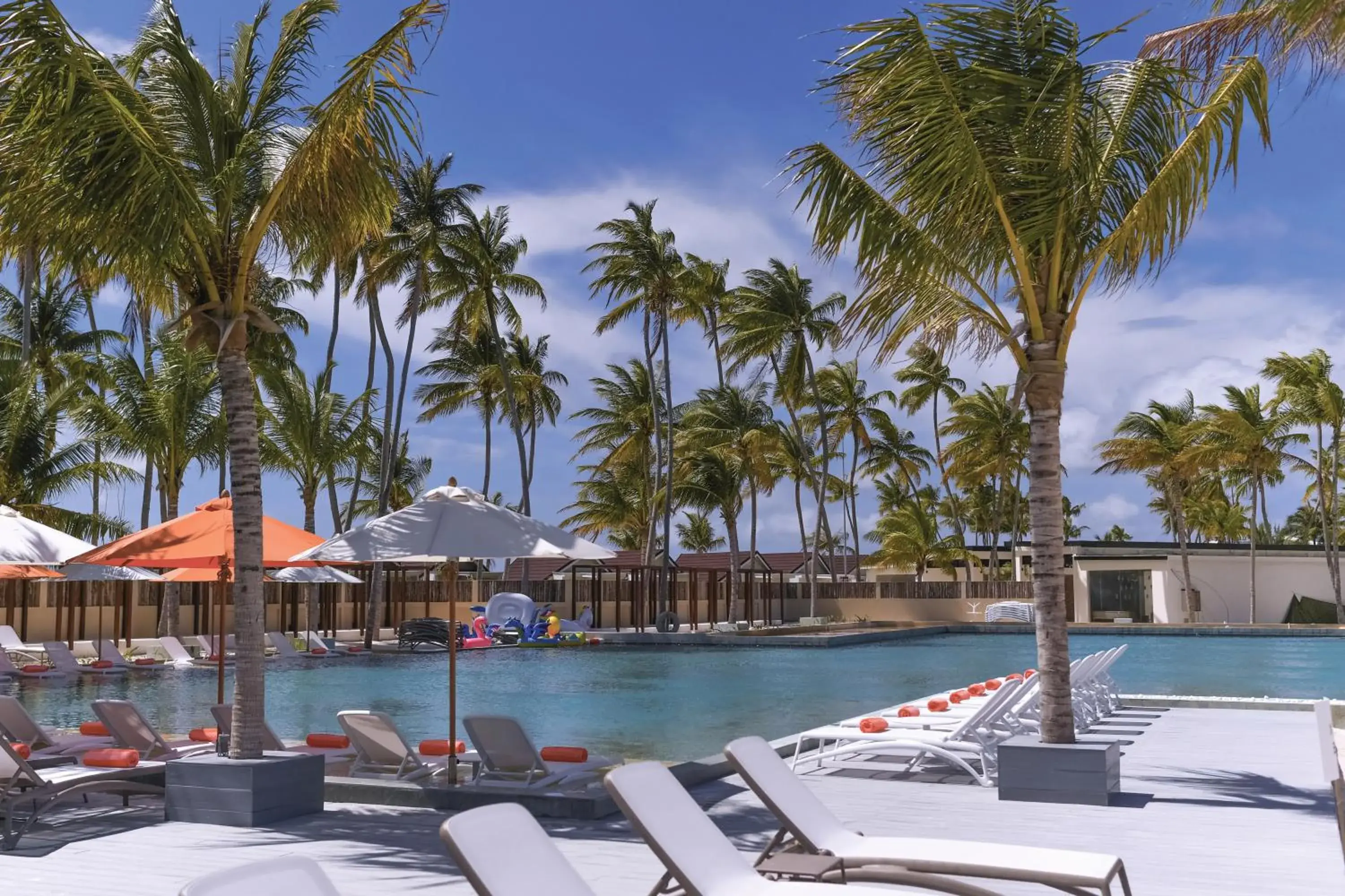 Swimming pool in OBLU XPERIENCE Ailafushi - All Inclusive with Free Transfers Swimming pool in OBLU XPERIENCE Ailafushi - All Inclusive with Free Transfers