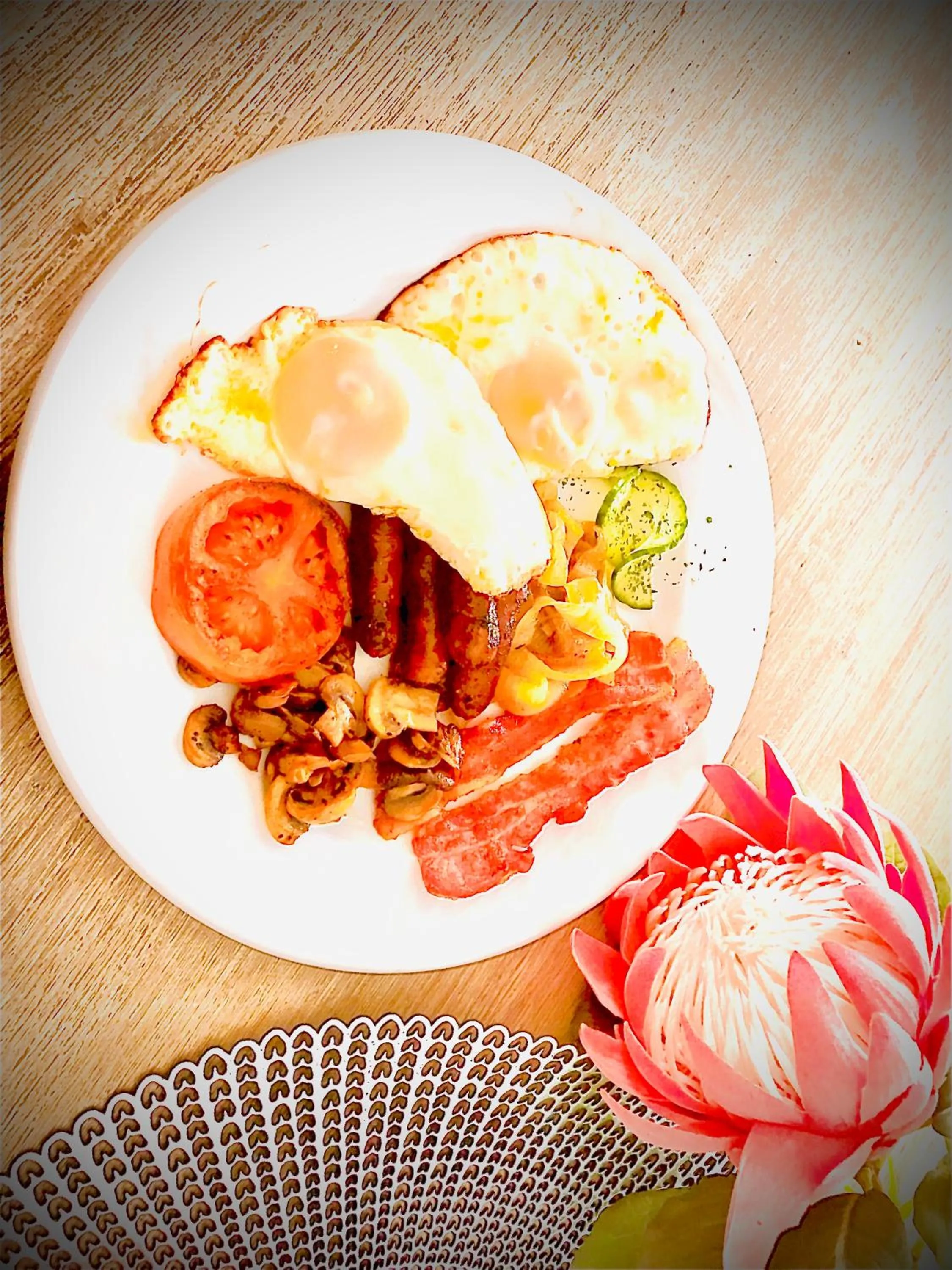 Breakfast in Caza Beach Guesthouse