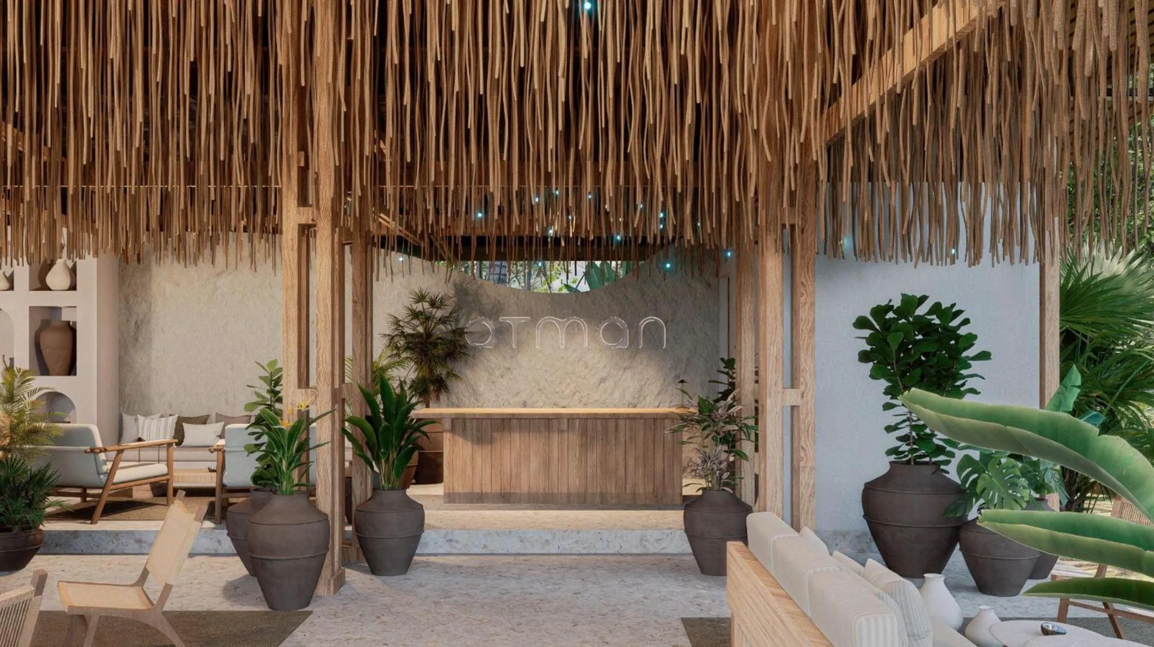 Lobby or reception in Tiki Villas Rainforest Lodge - Adults Only