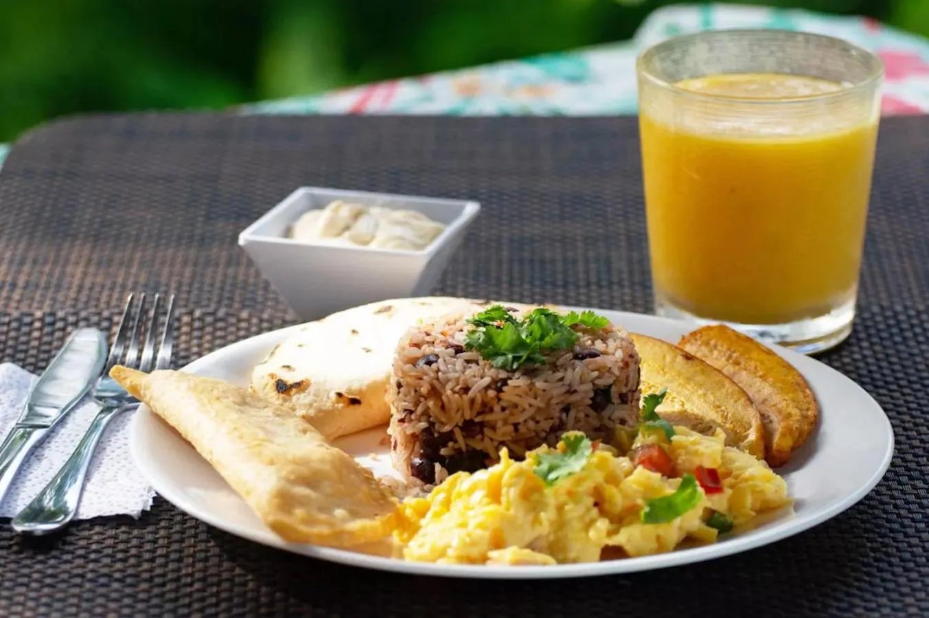 Breakfast in Tiki Villas Rainforest Lodge - Adults Only