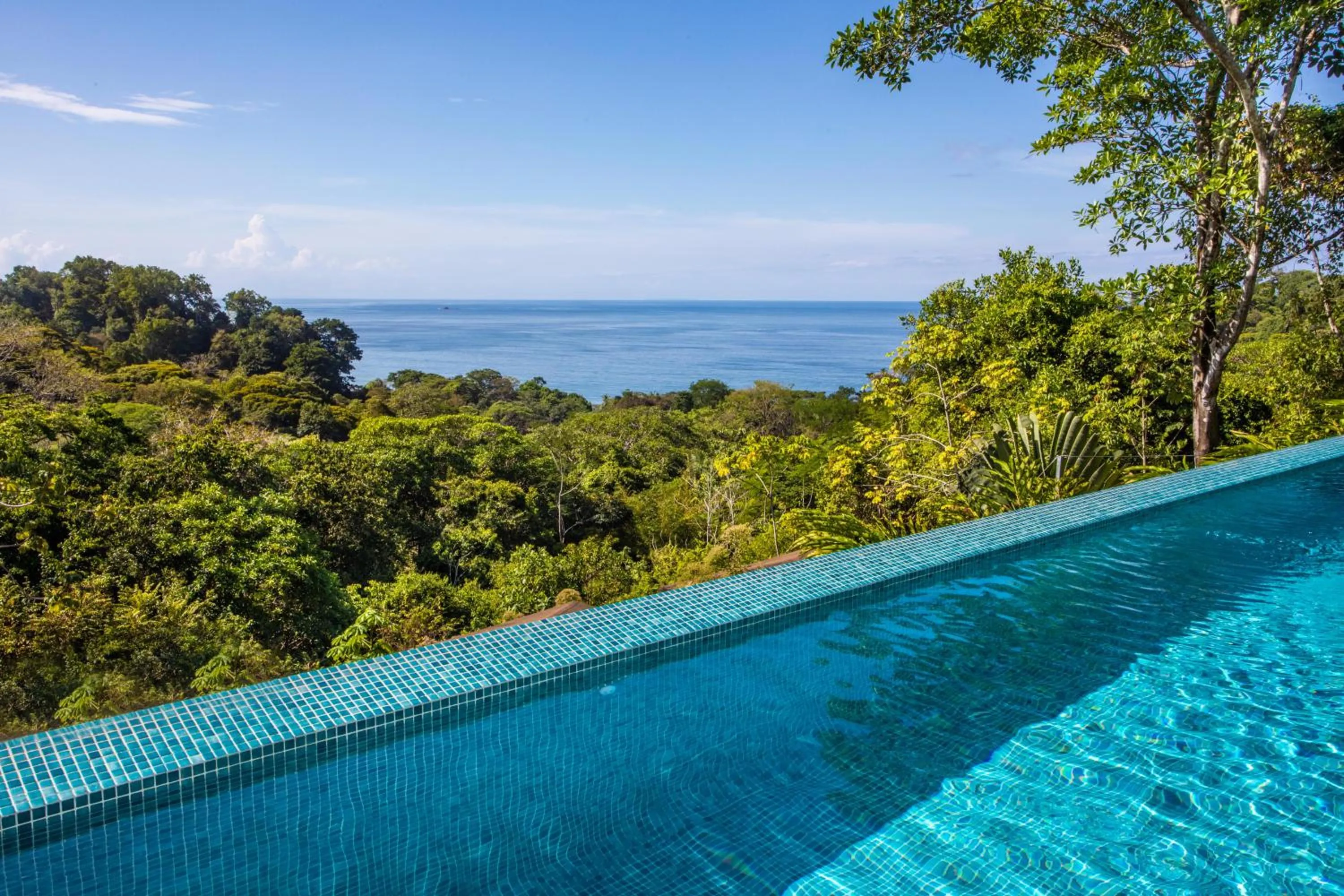 Pool view in Tiki Villas Rainforest Lodge - Adults Only