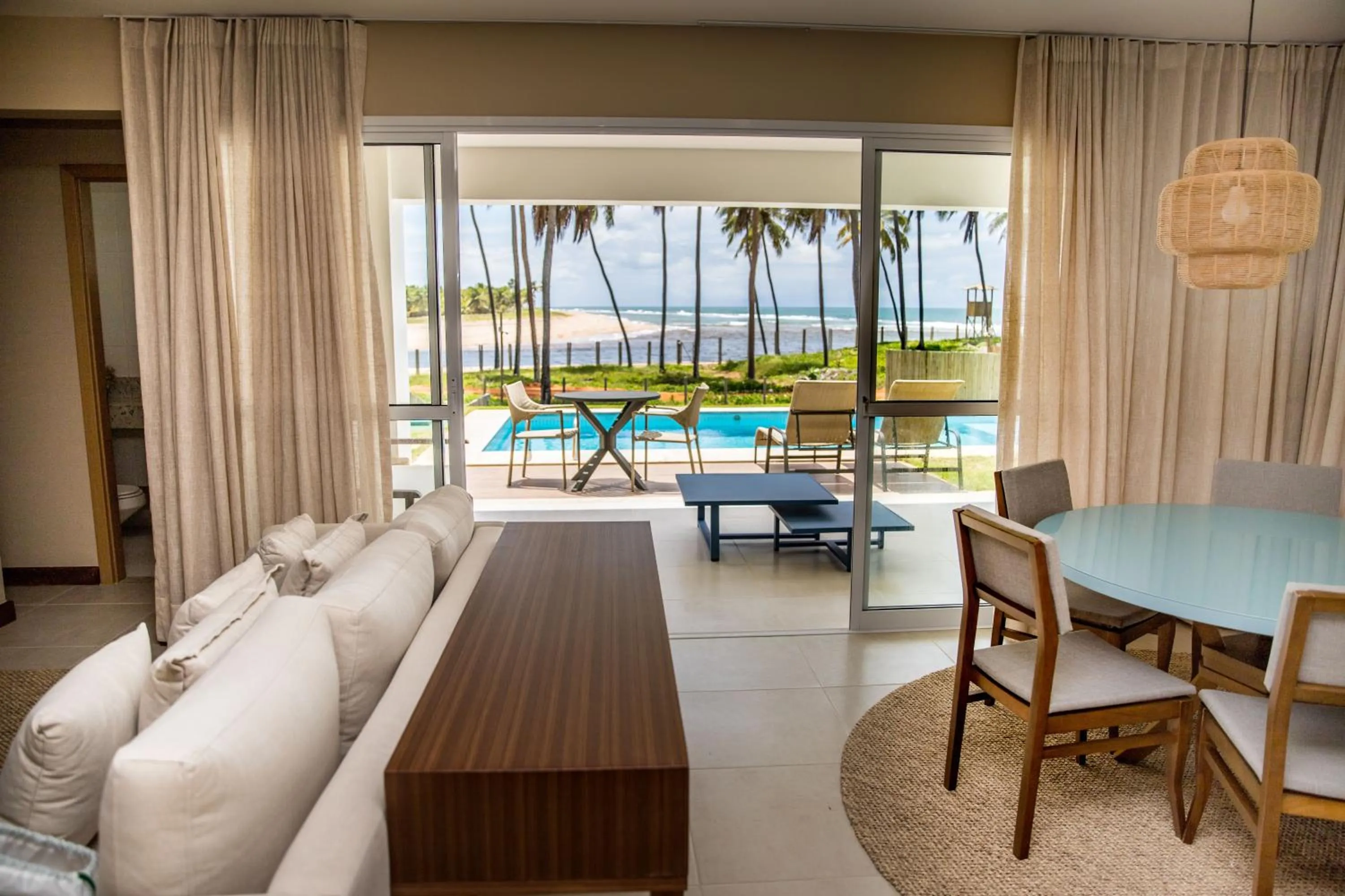 Living room in Hotel Boutique & Spa Ponta de Inhambupe by Slaviero Hotéis