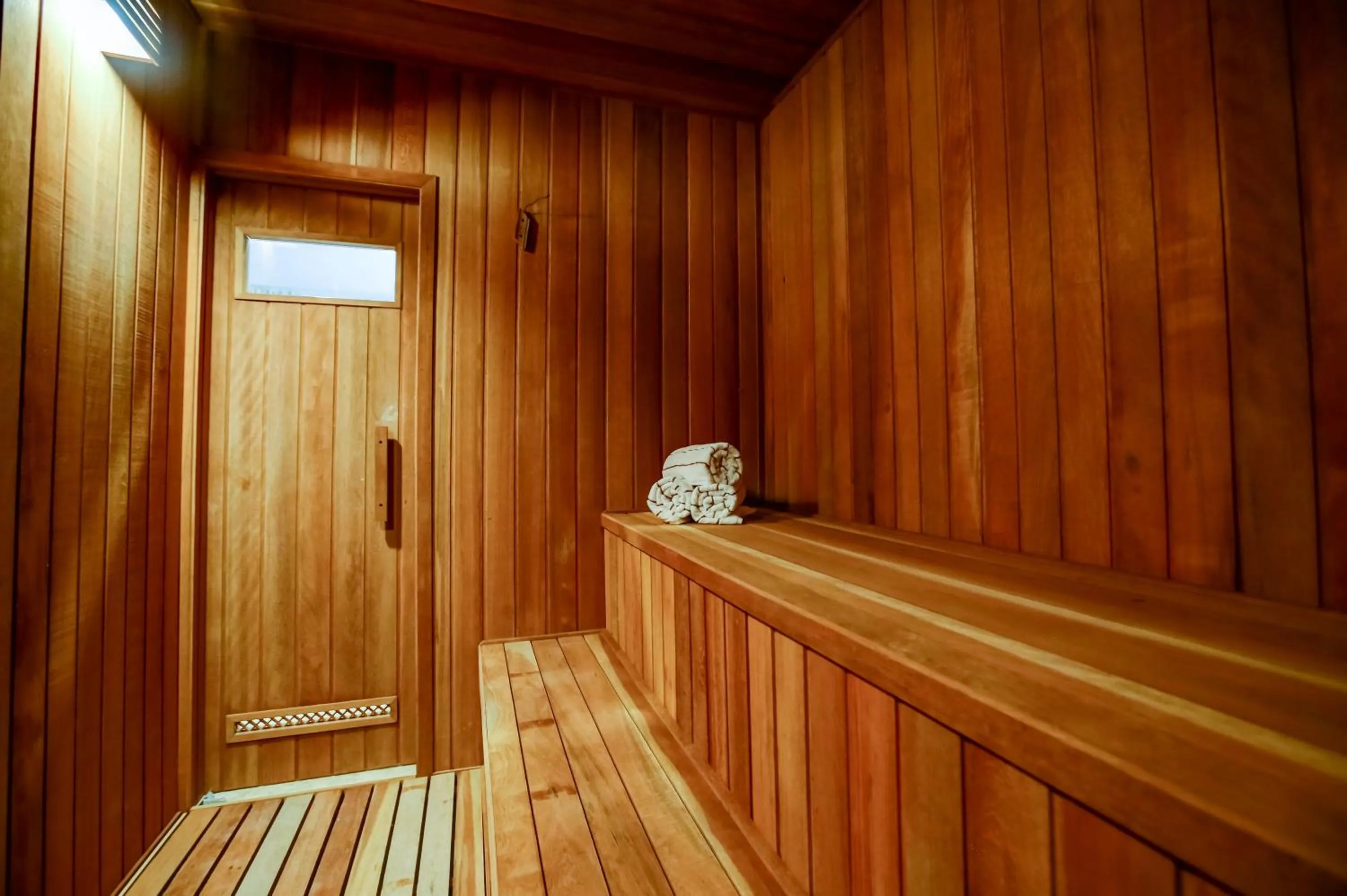 Sauna in Hotel Boutique & Spa Ponta de Inhambupe by Slaviero Hotéis