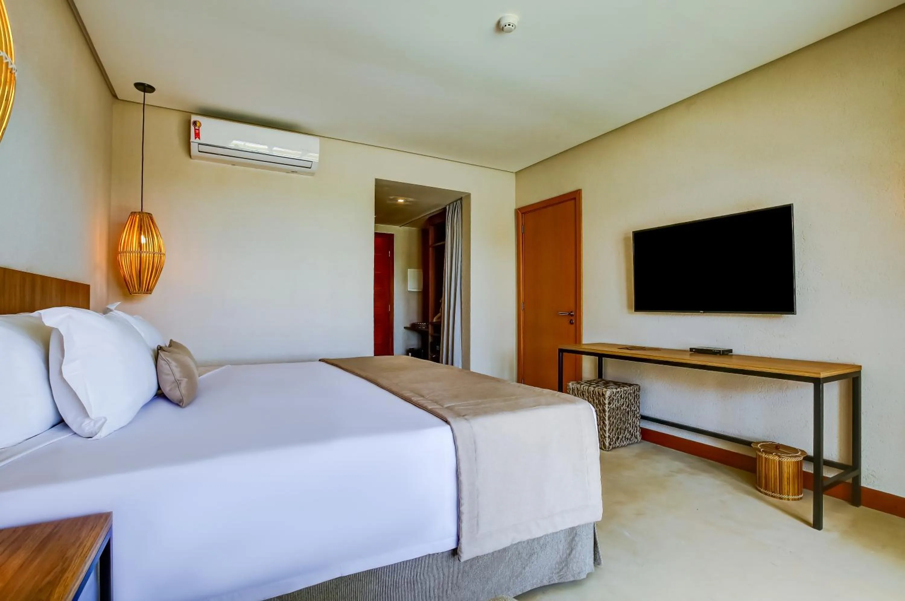 TV and multimedia, Bed in Hotel Boutique & Spa Ponta de Inhambupe by Slaviero Hotéis