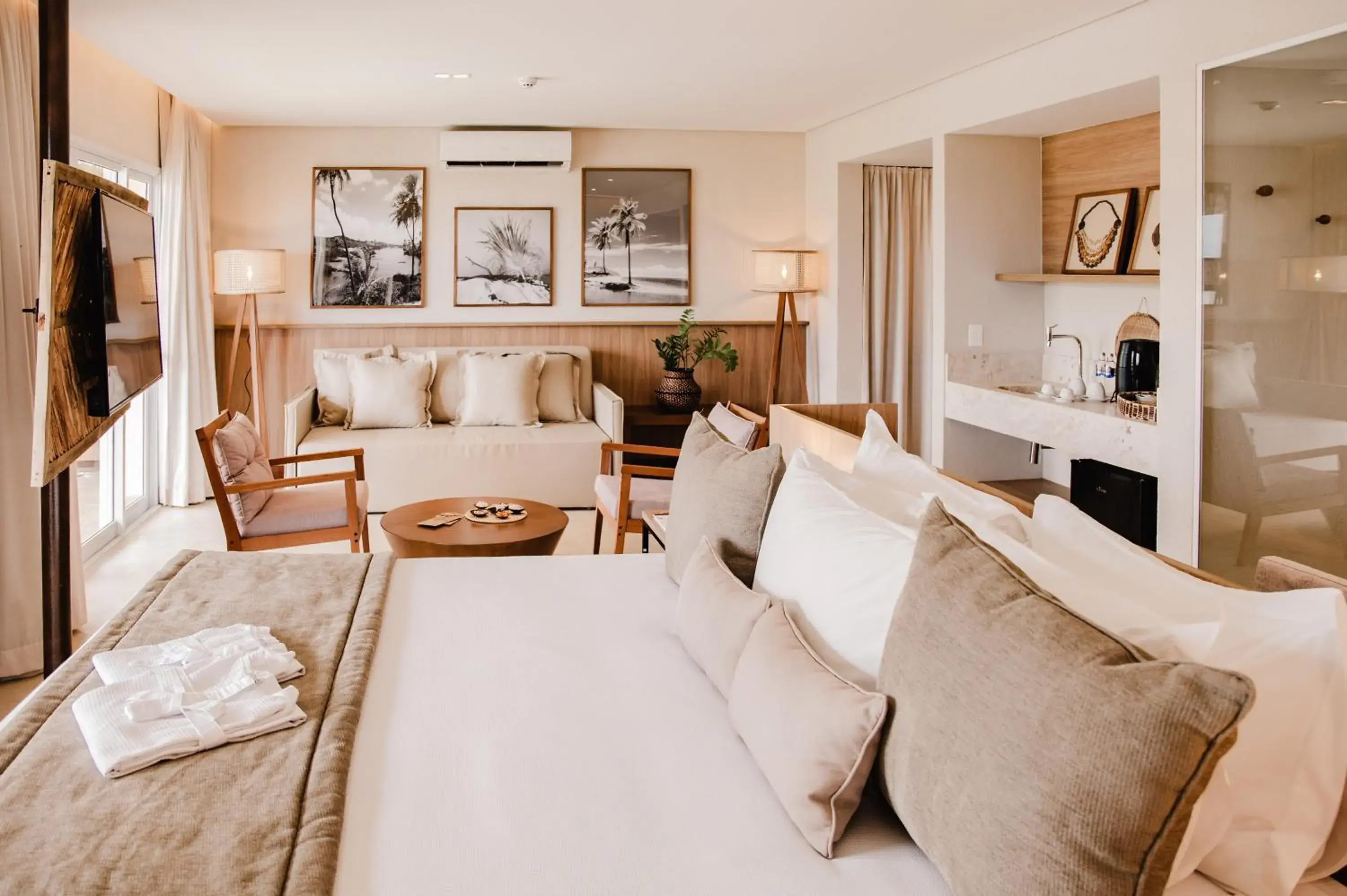 Bed in Hotel Boutique & Spa Ponta de Inhambupe by Slaviero Hotéis Bed in Hotel Boutique & Spa Ponta de Inhambupe by Slaviero Hotéis